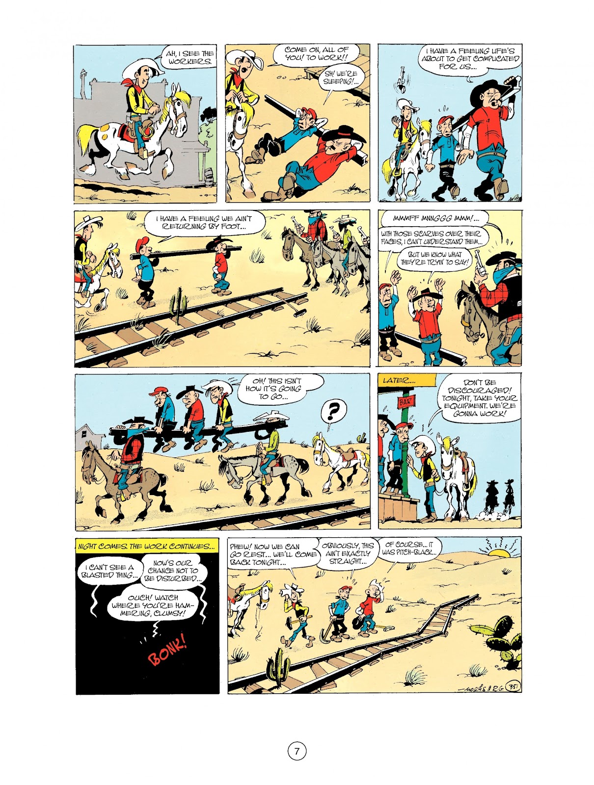 A Lucky Luke Adventure issue 32 - Page 7