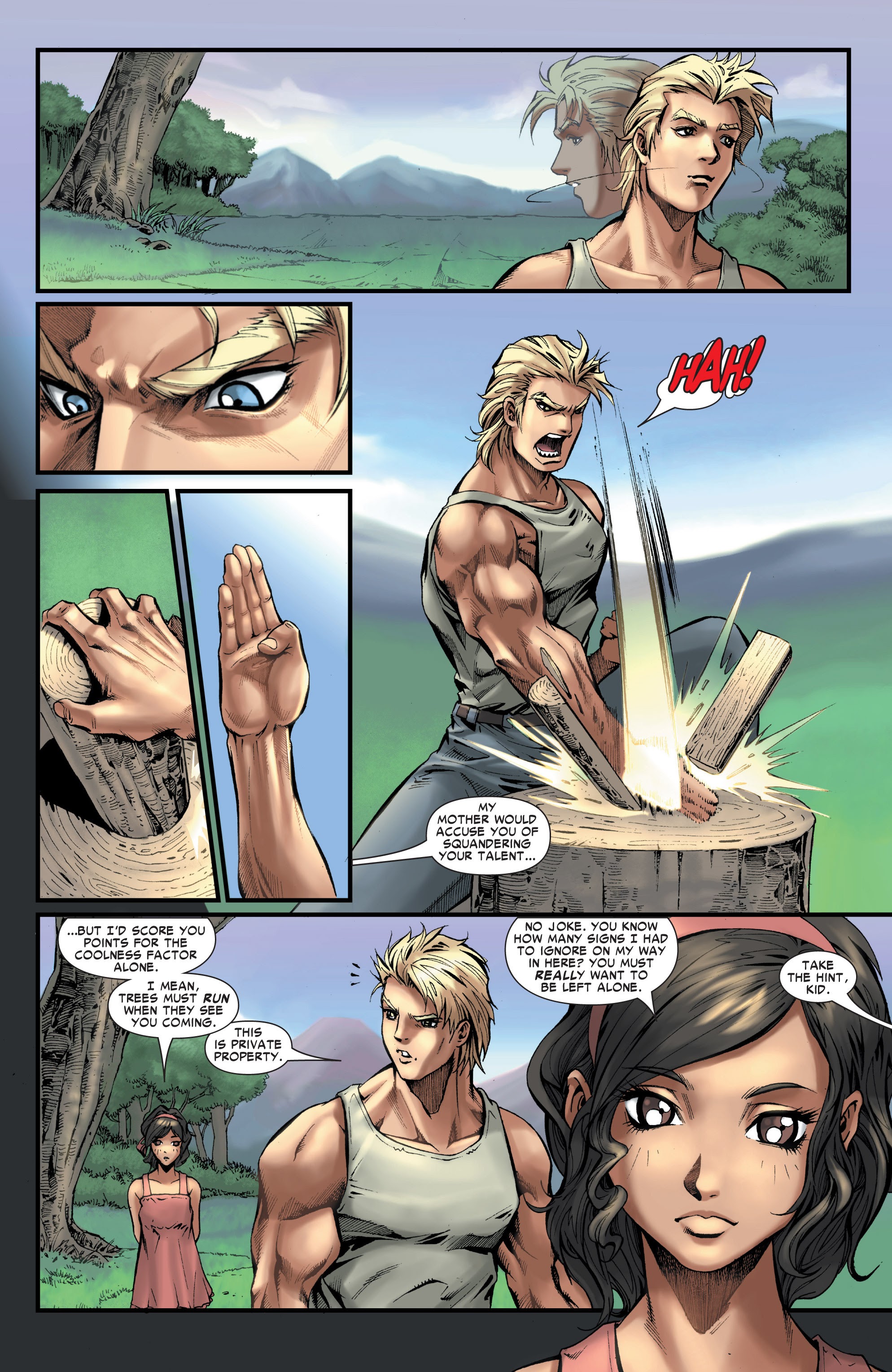 Read online Iron Fist (2004) comic -  Issue #2 - 11