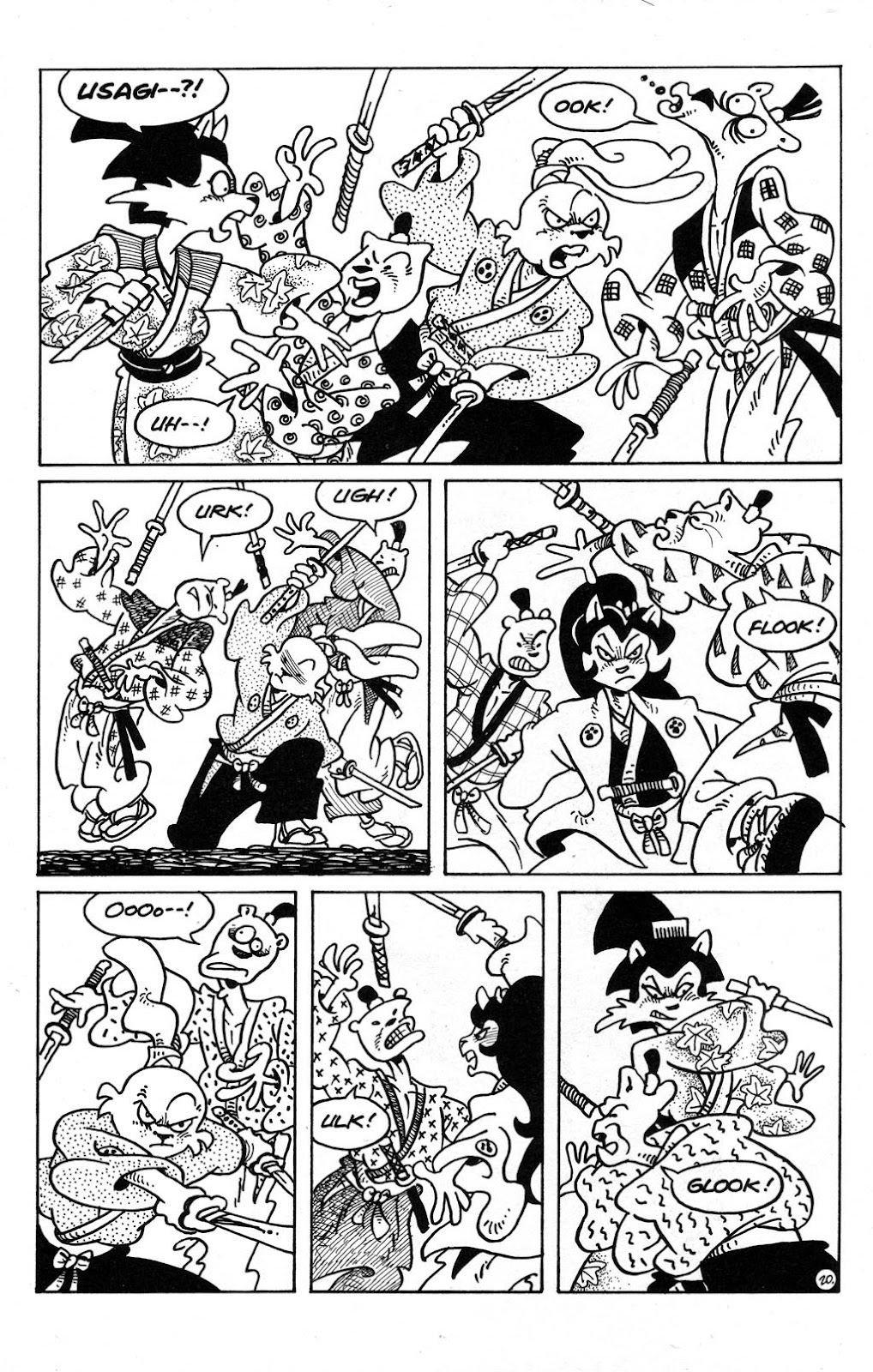 Usagi Yojimbo (1996) Issue #92 #92 - English 22