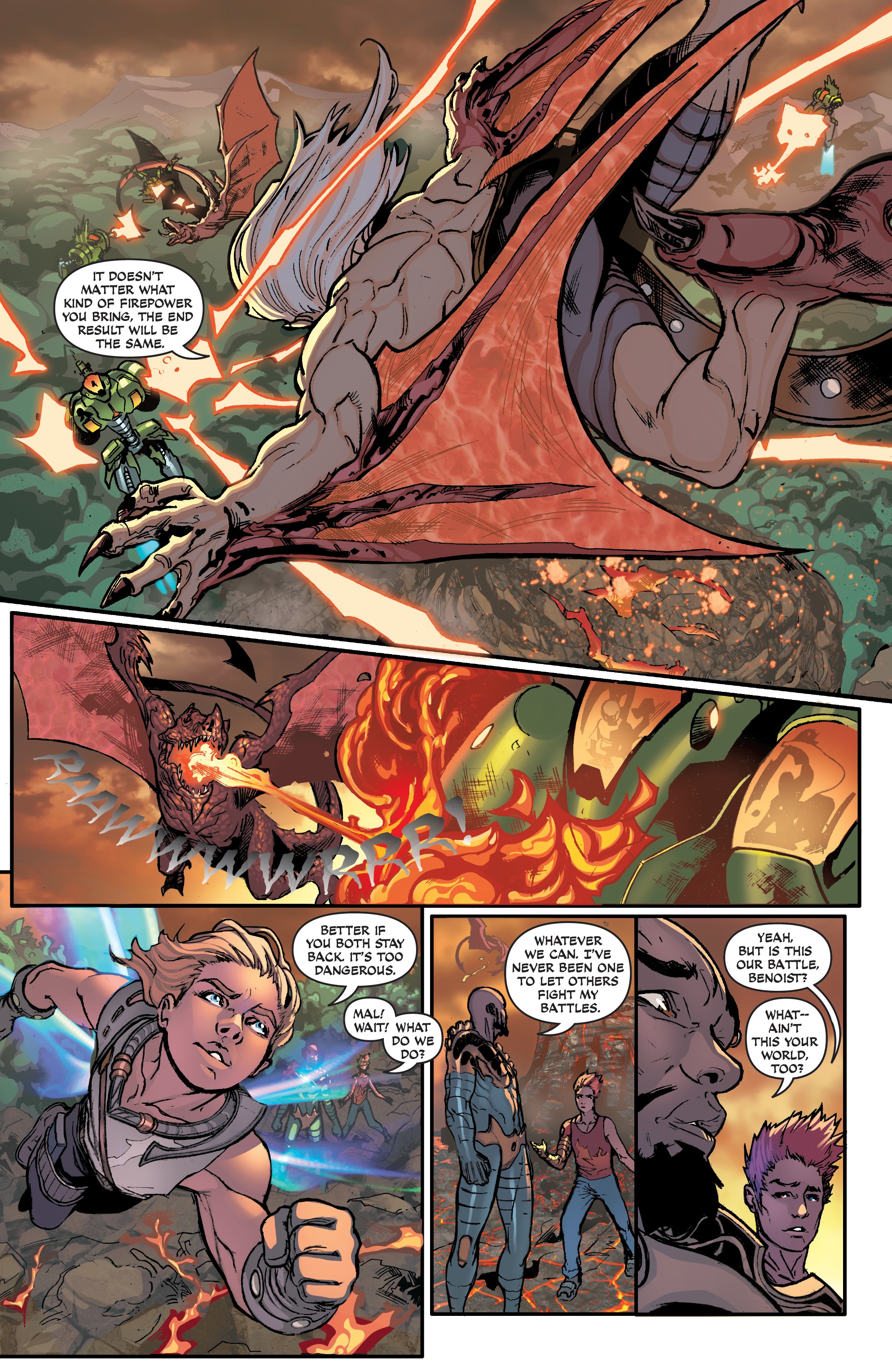 Read online Soulfire comic -  Issue #1 - 17