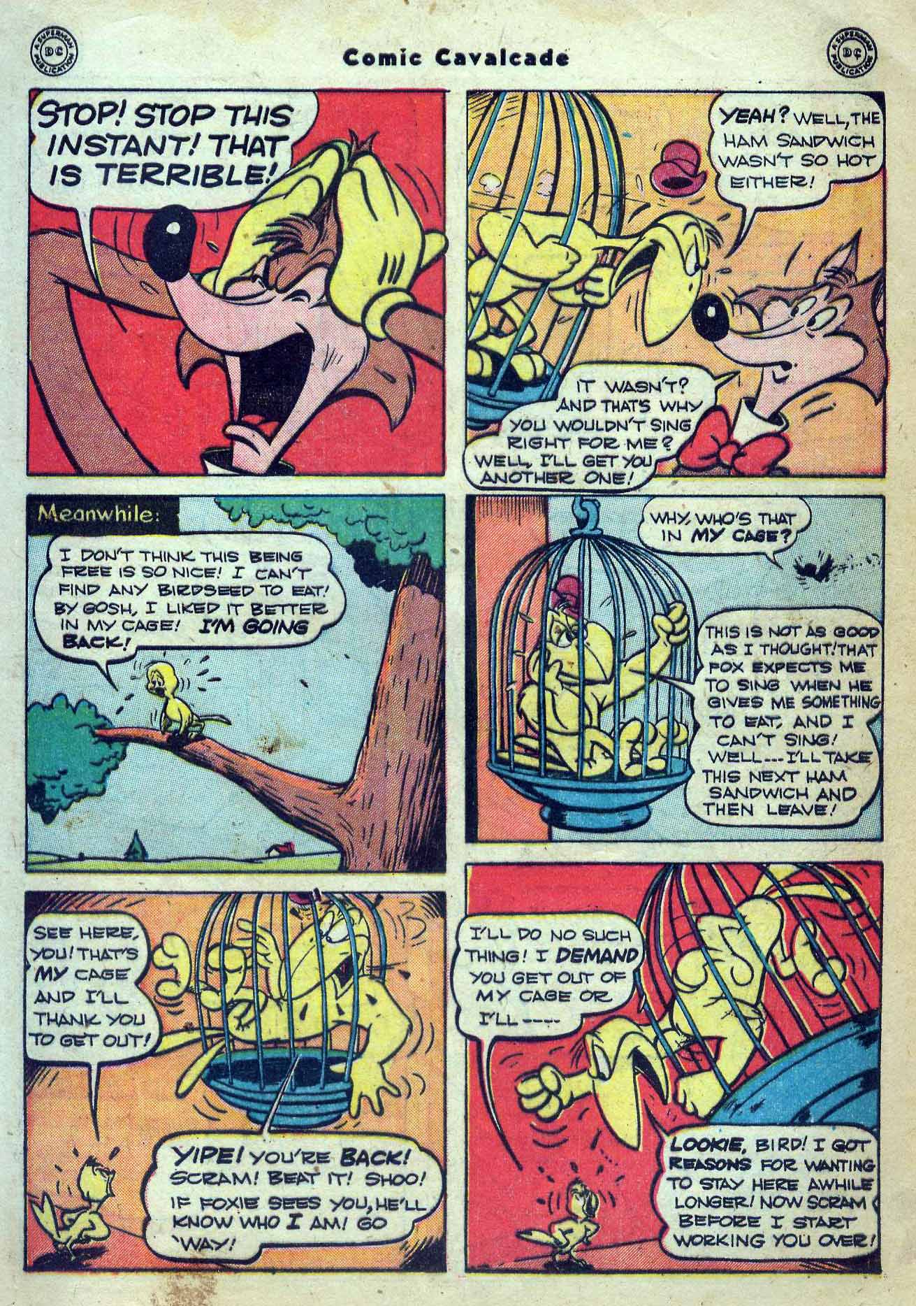 Read online Comic Cavalcade comic -  Issue #33 - 7