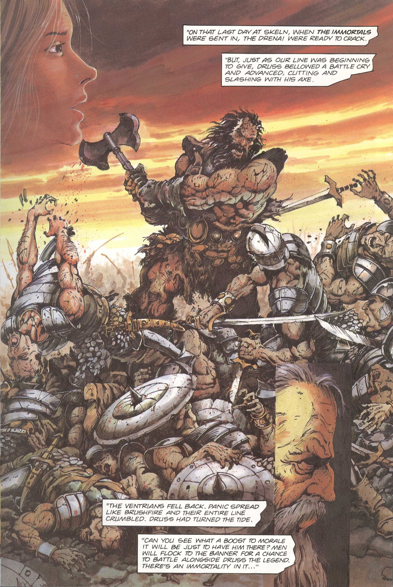 Read online David Gemmell's Legend: A Graphic Novel comic -  Issue # TPB - 14