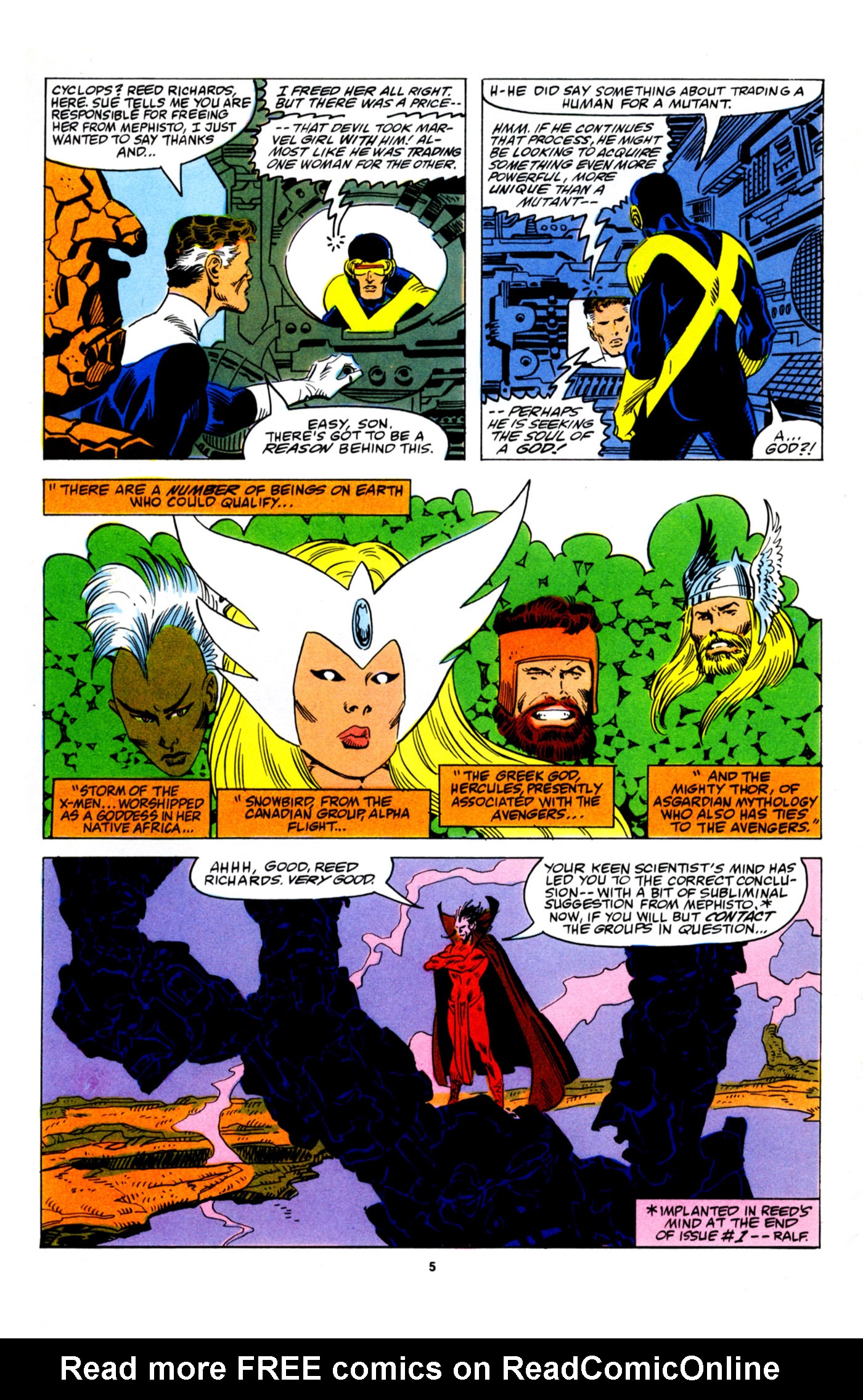 Read online Mephisto Vs. ... comic -  Issue #3 - 6