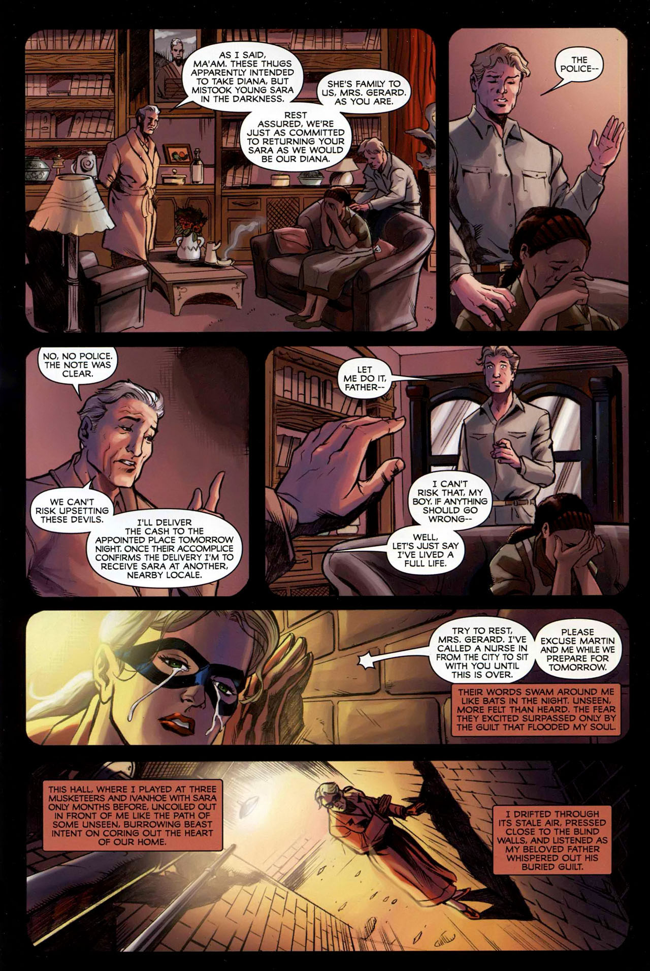 Read online Masquerade comic -  Issue #3 - 10