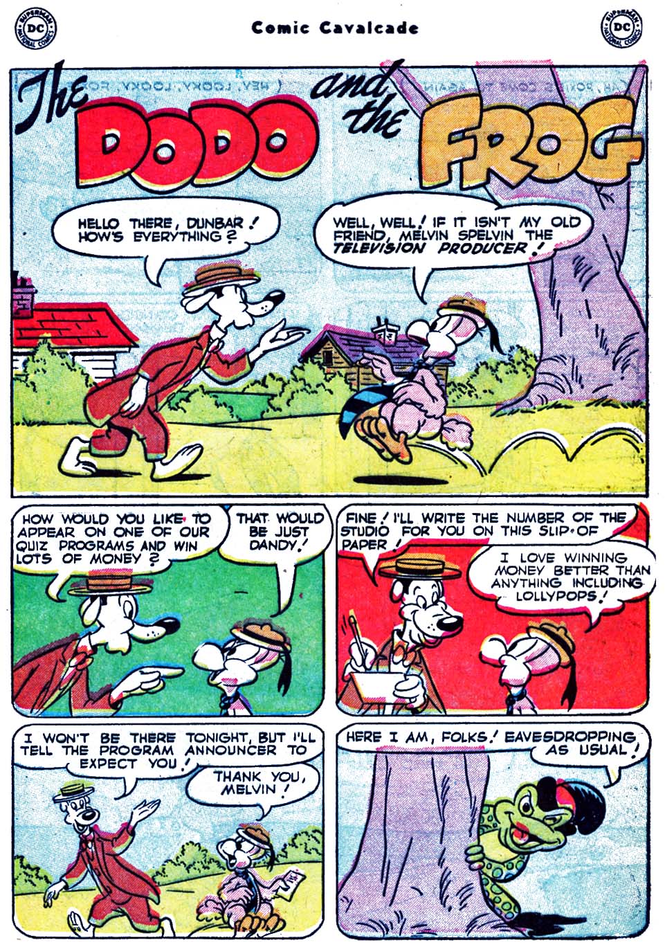 Read online Comic Cavalcade comic -  Issue #55 - 9