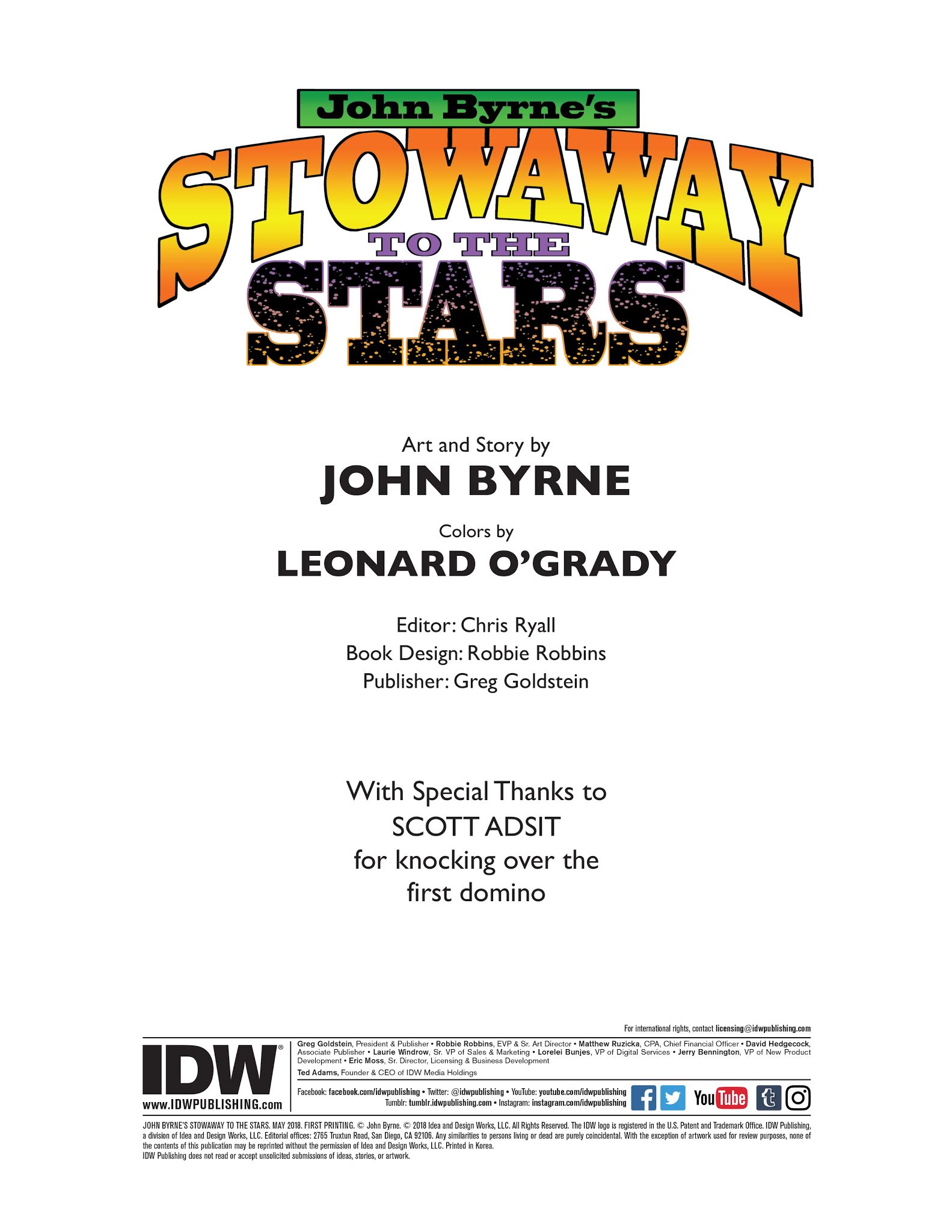 Read online John Byrne’s Stowaway to the Stars Special Edition comic -  Issue # Full - 2