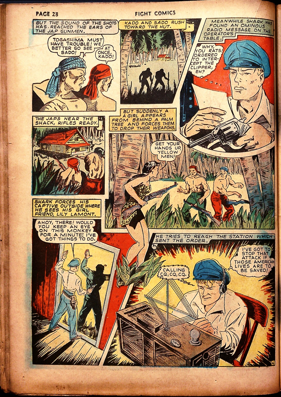 Read online Fight Comics comic -  Issue #17 - 31