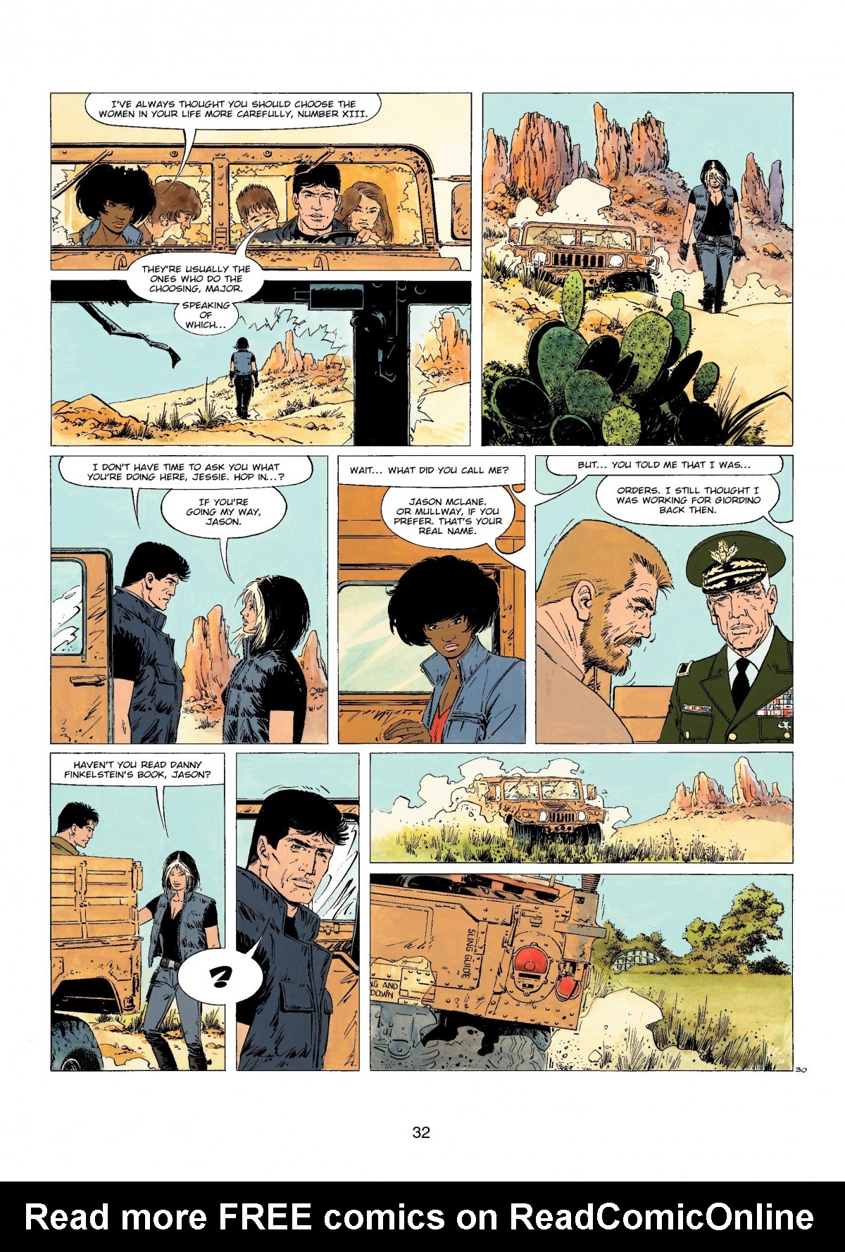 Read online XIII comic -  Issue #18 - 32