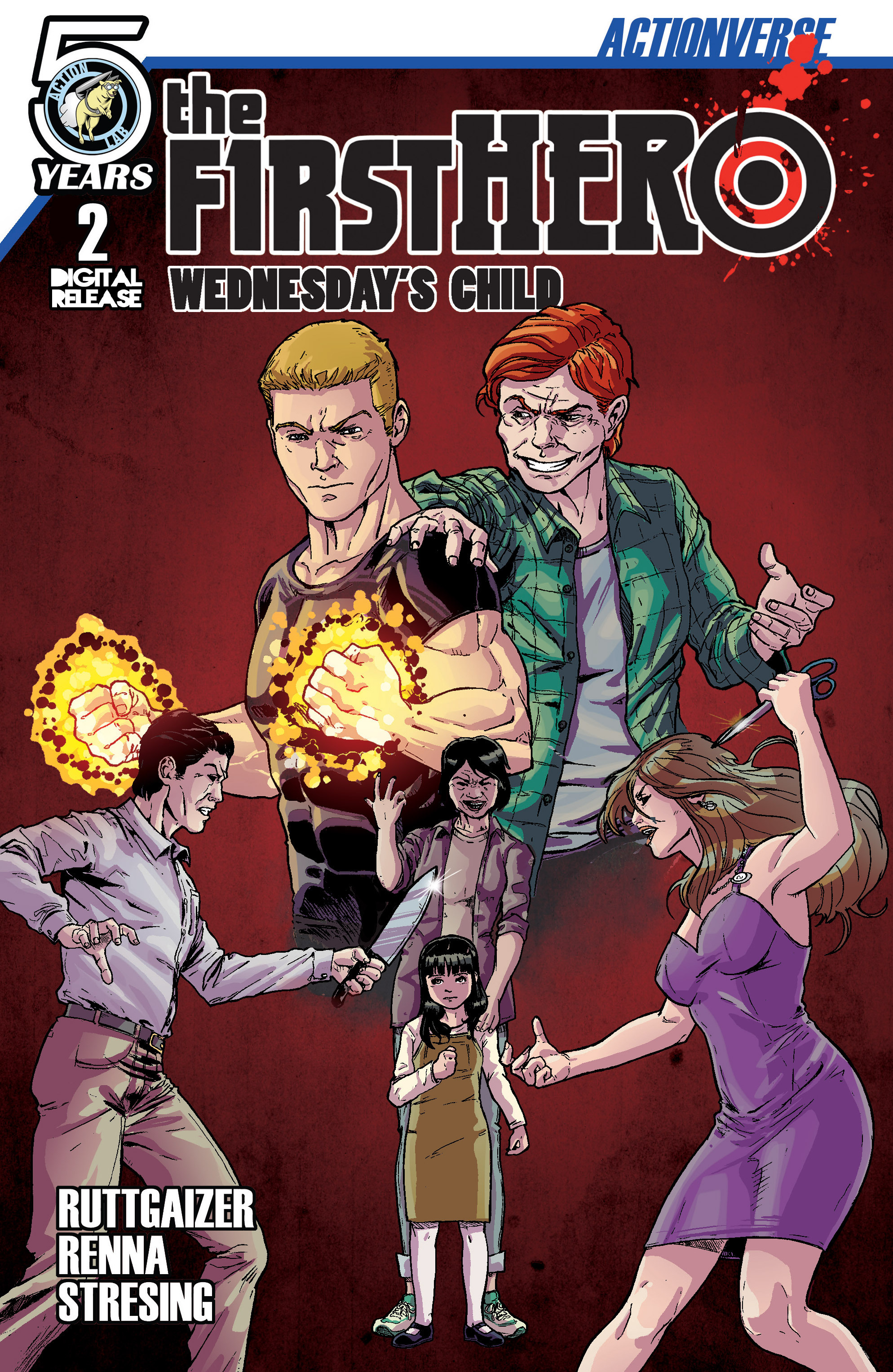 Read online The F1rst Hero: Wednesday's Child comic -  Issue #2 - 1