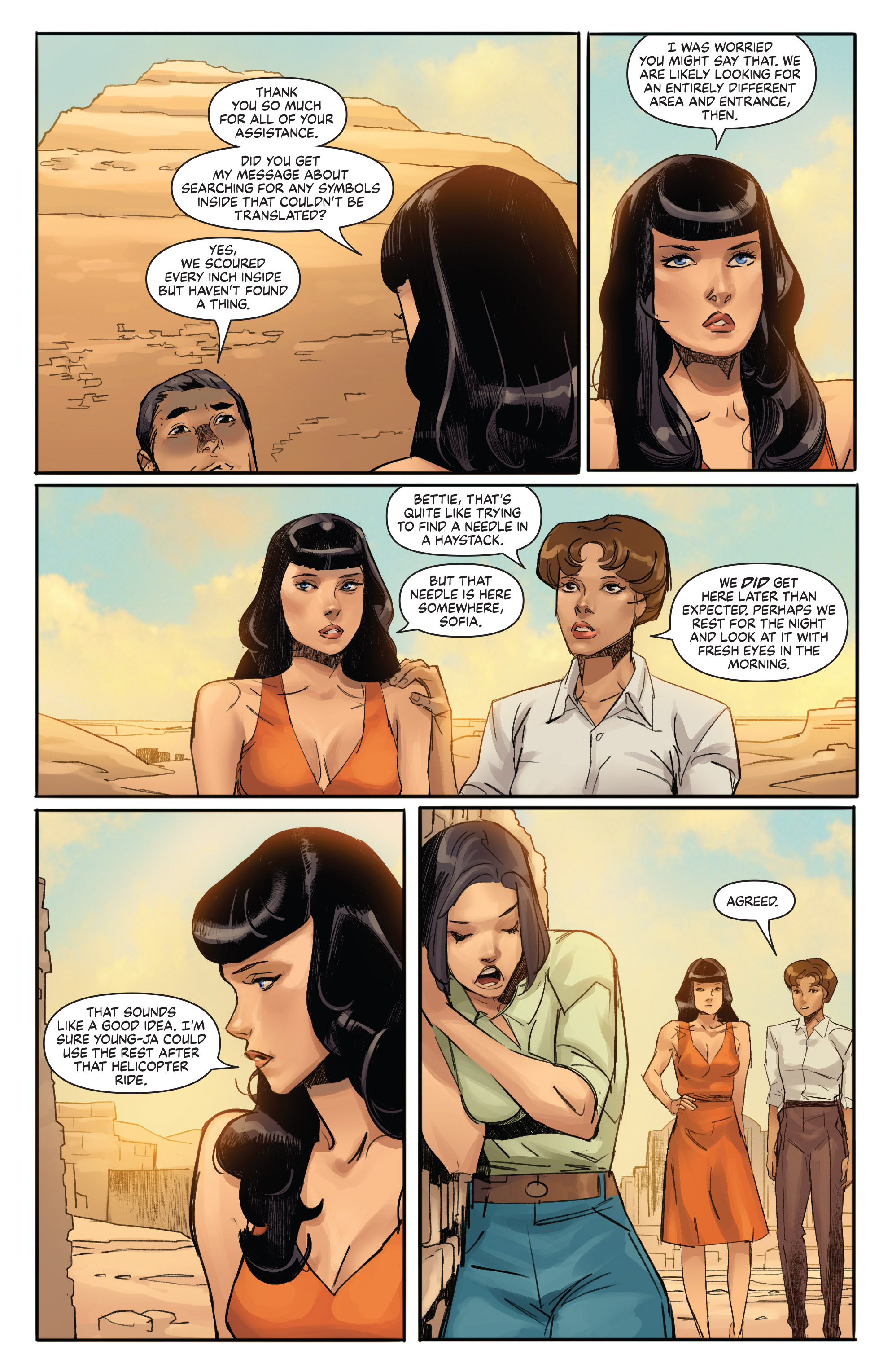 Read online Bettie Page: The Alien Agenda comic -  Issue #2 - 5