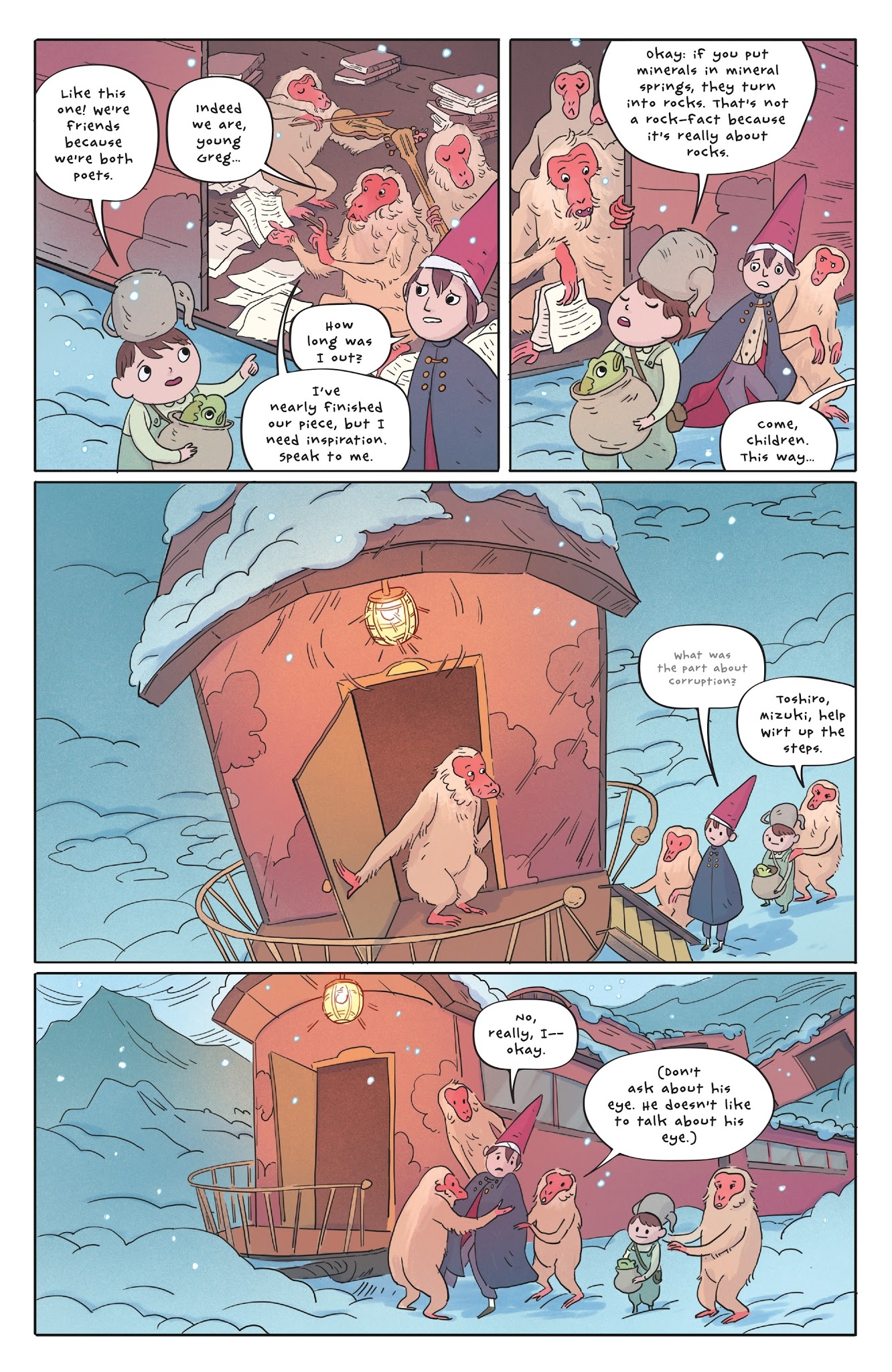 Read online Over the Garden Wall (2016) comic -  Issue # _Special 1 - 9