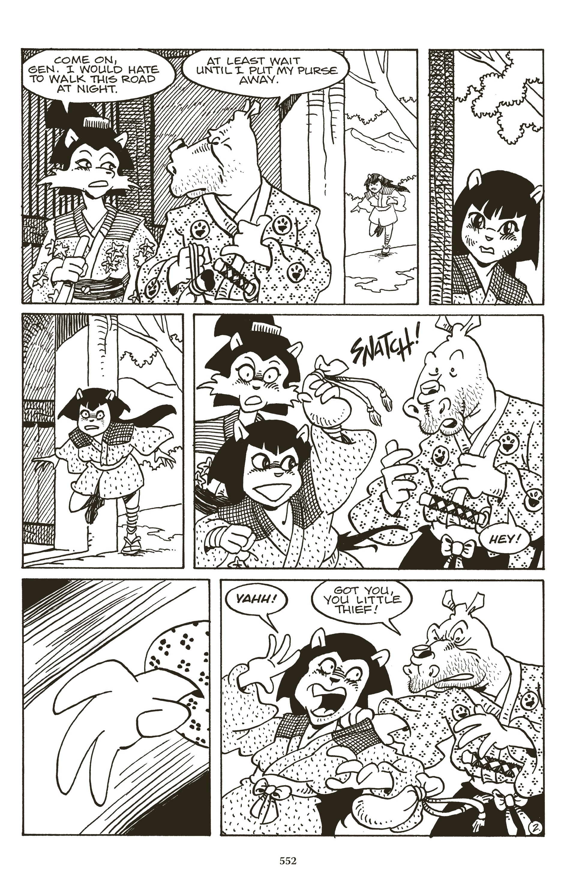 Read online The Usagi Yojimbo Saga (2021) comic -  Issue # TPB 3 (Part 6) - 46