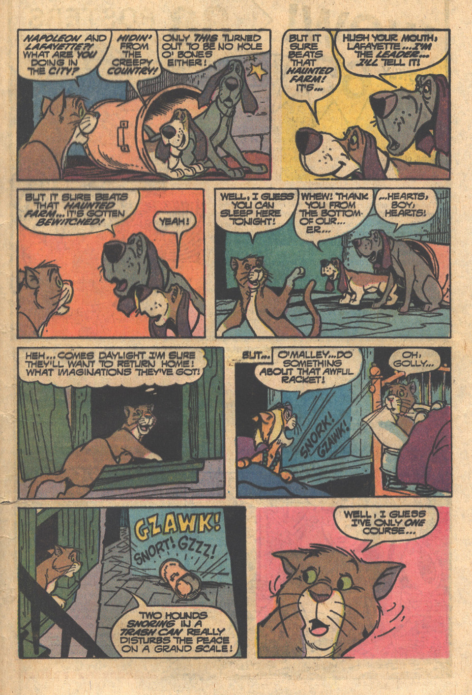 Read online O'Malley and the Alley Cats comic -  Issue #3 - 13