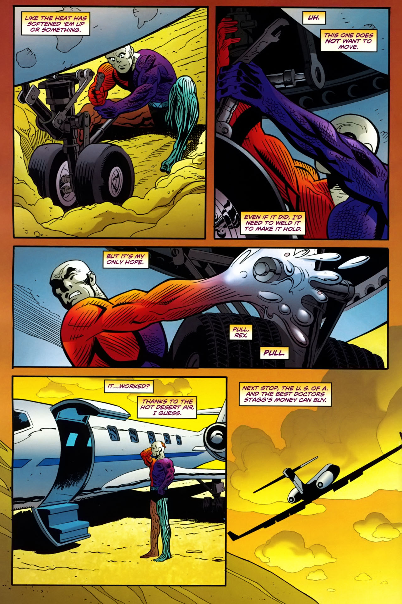 Read online Metamorpho: Year One comic -  Issue #2 - 10
