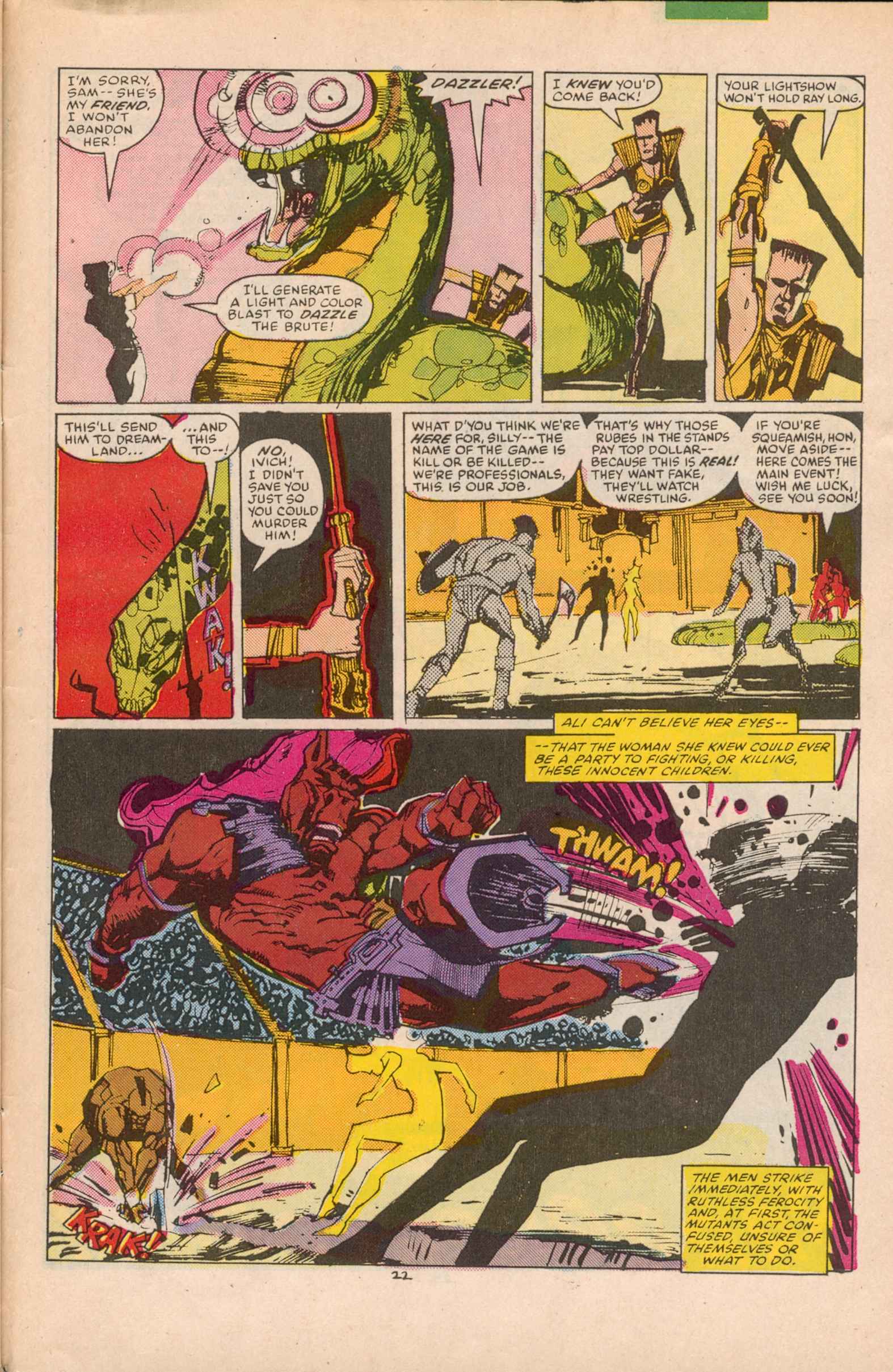 The New Mutants Issue #29 #36 - English 22