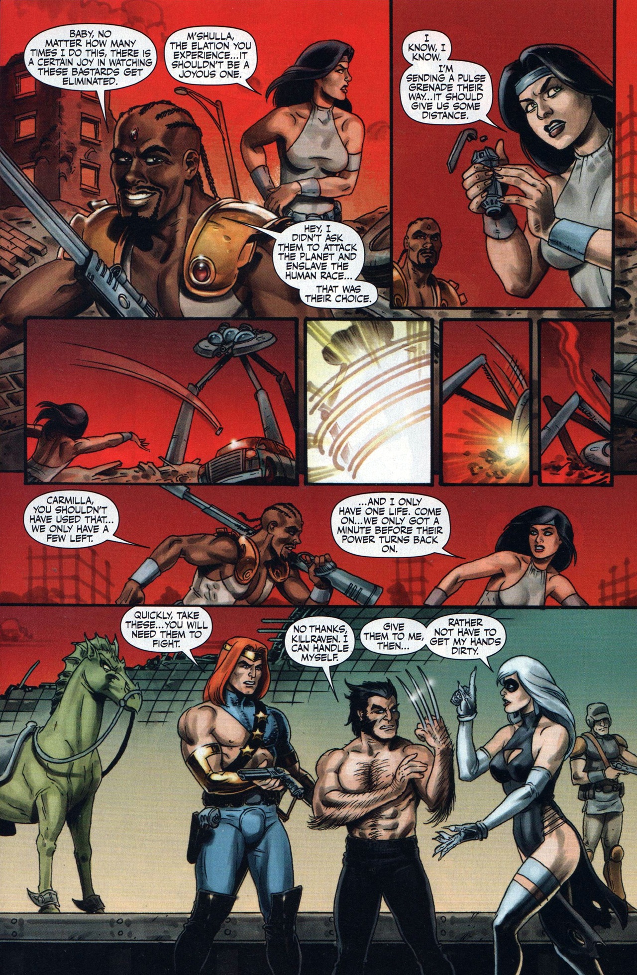 Read online Wolverine & Black Cat: Claws 2 comic -  Issue #2 - 4