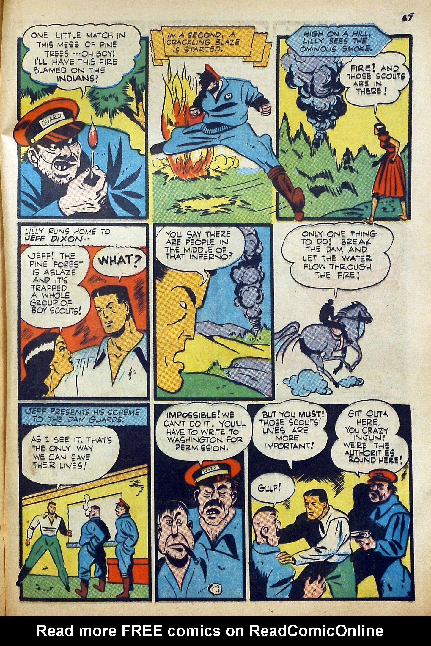 Read online Daredevil (1941) comic -  Issue #6 - 49