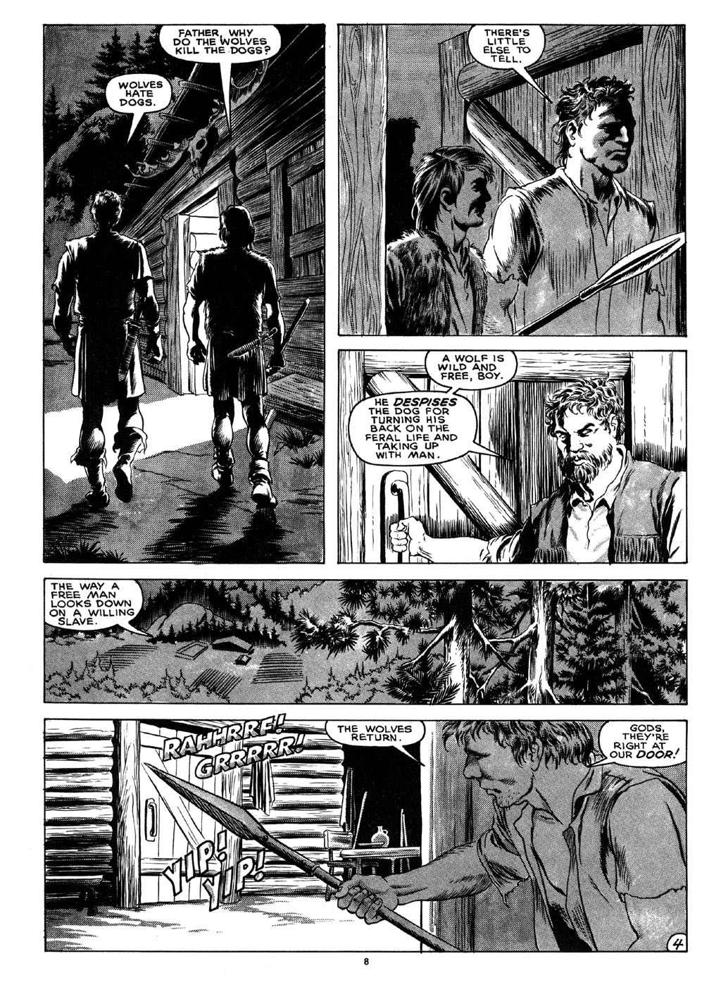 Read online The Savage Sword Of Conan comic -  Issue #163 - 9