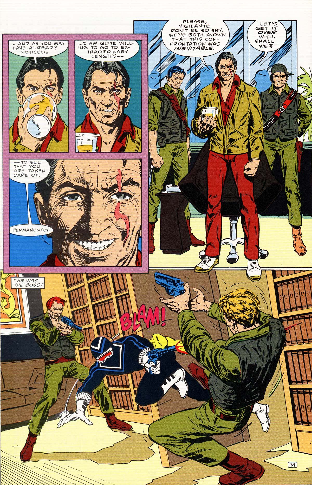 Read online Vigilante (1983) comic -  Issue # _Annual 2 - 38