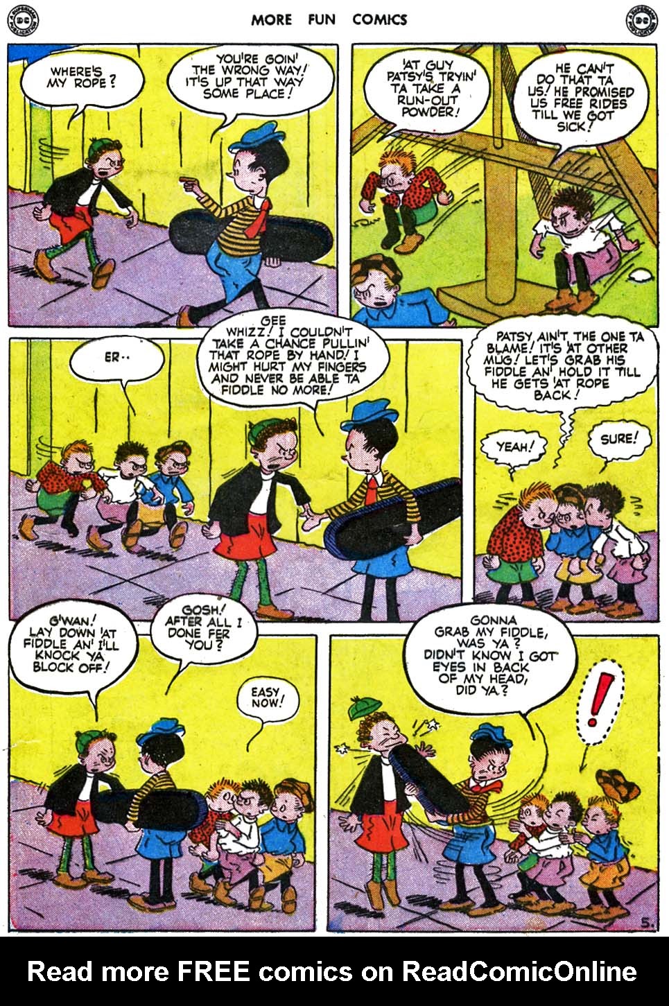 Read online More Fun Comics comic -  Issue #114 - 94