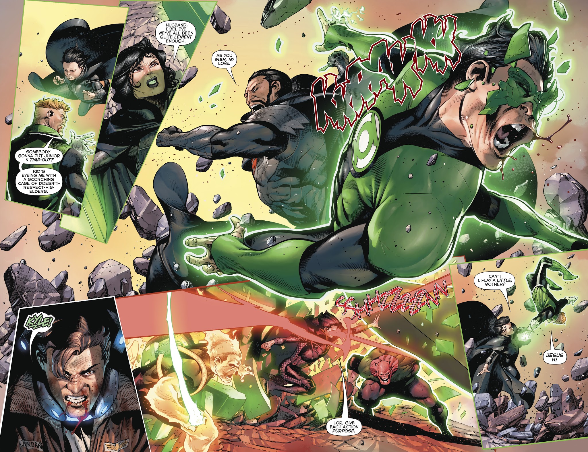 Read online Hal Jordan And The Green Lantern Corps comic -  Issue #40 - 14