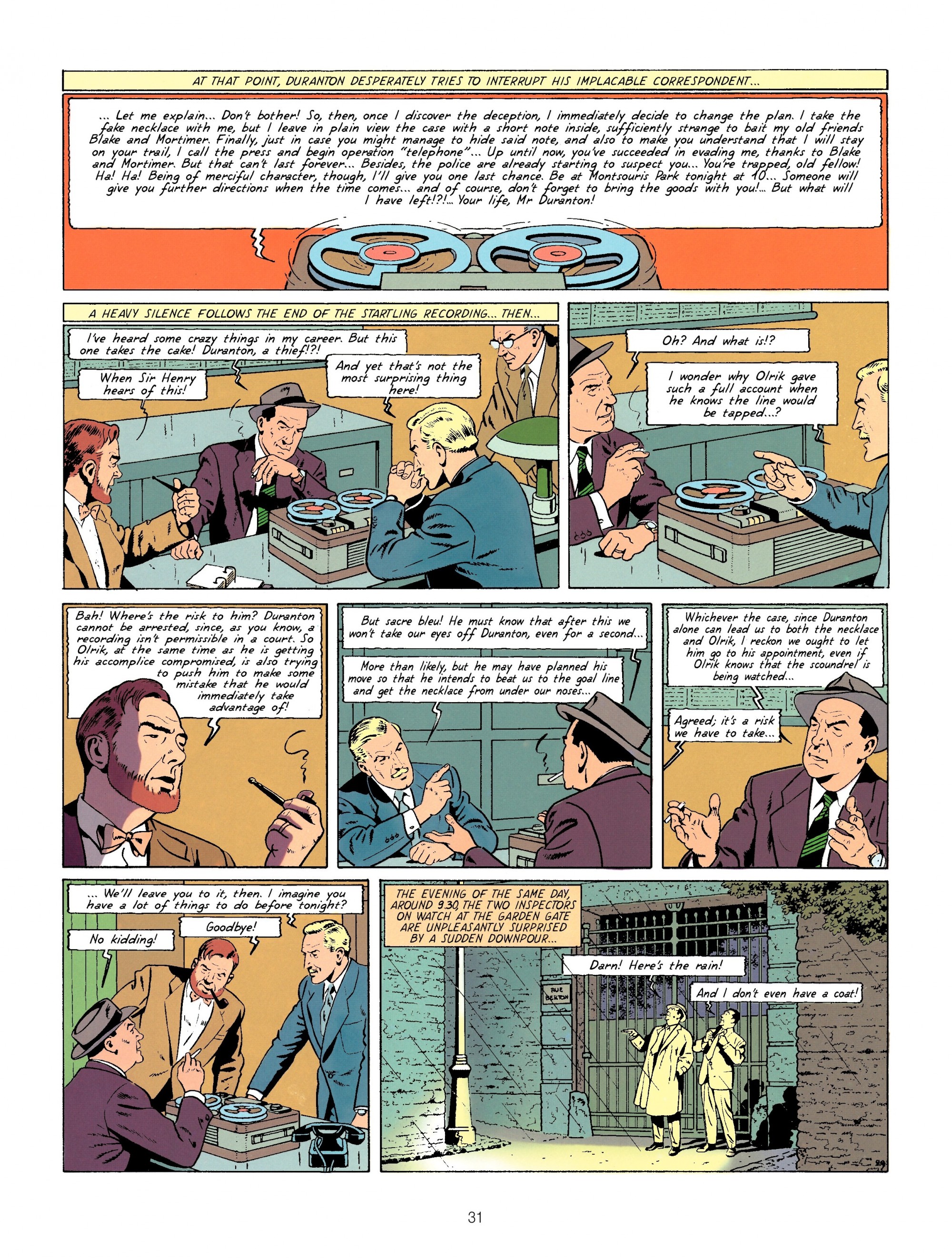 Read online Blake & Mortimer comic -  Issue #7 - 31