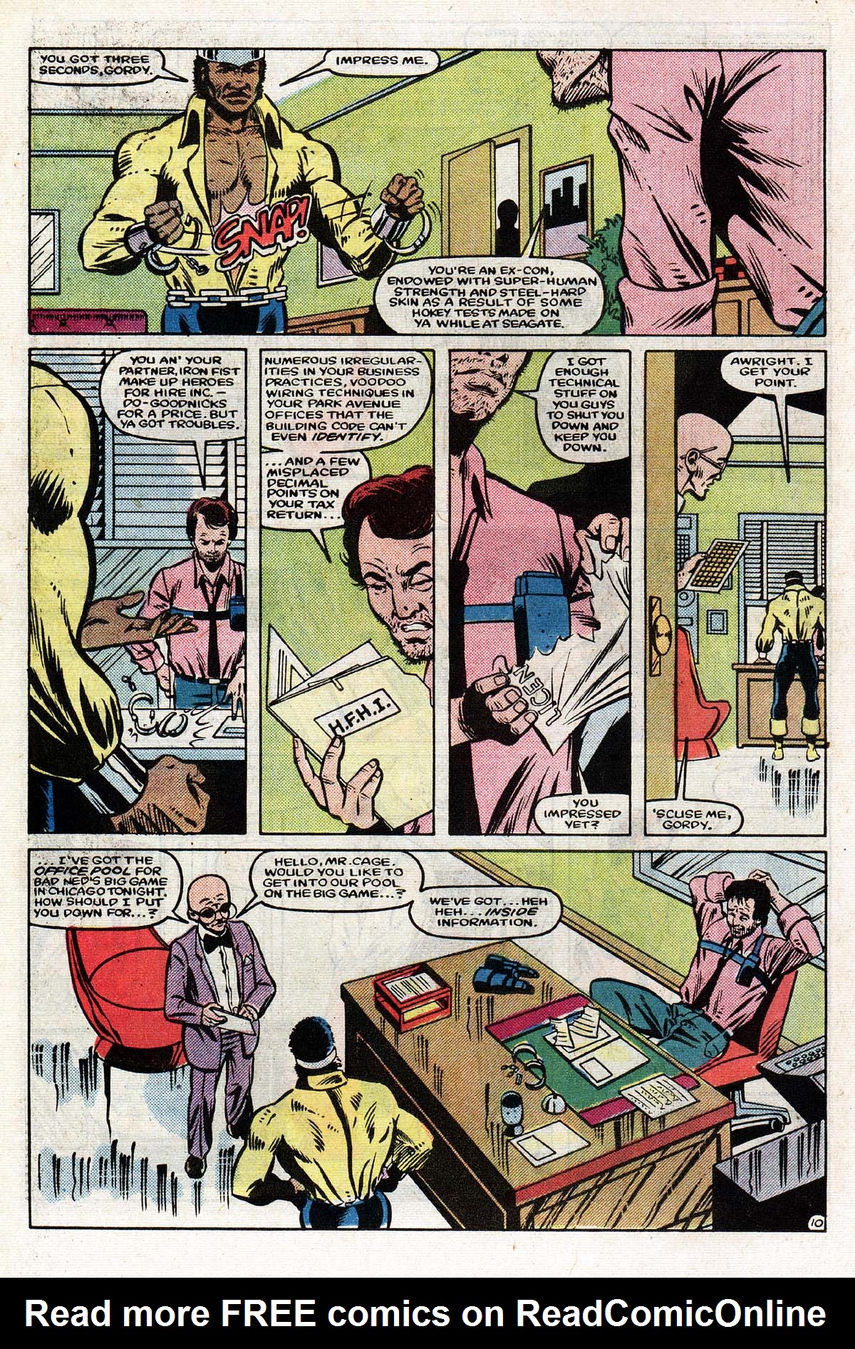 Read online Power Man and Iron Fist (1978) comic -  Issue #112 - 11