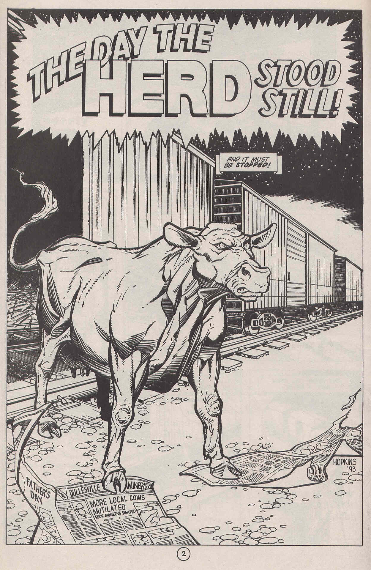 Read online Man-Eating Cow comic -  Issue #6 - 3