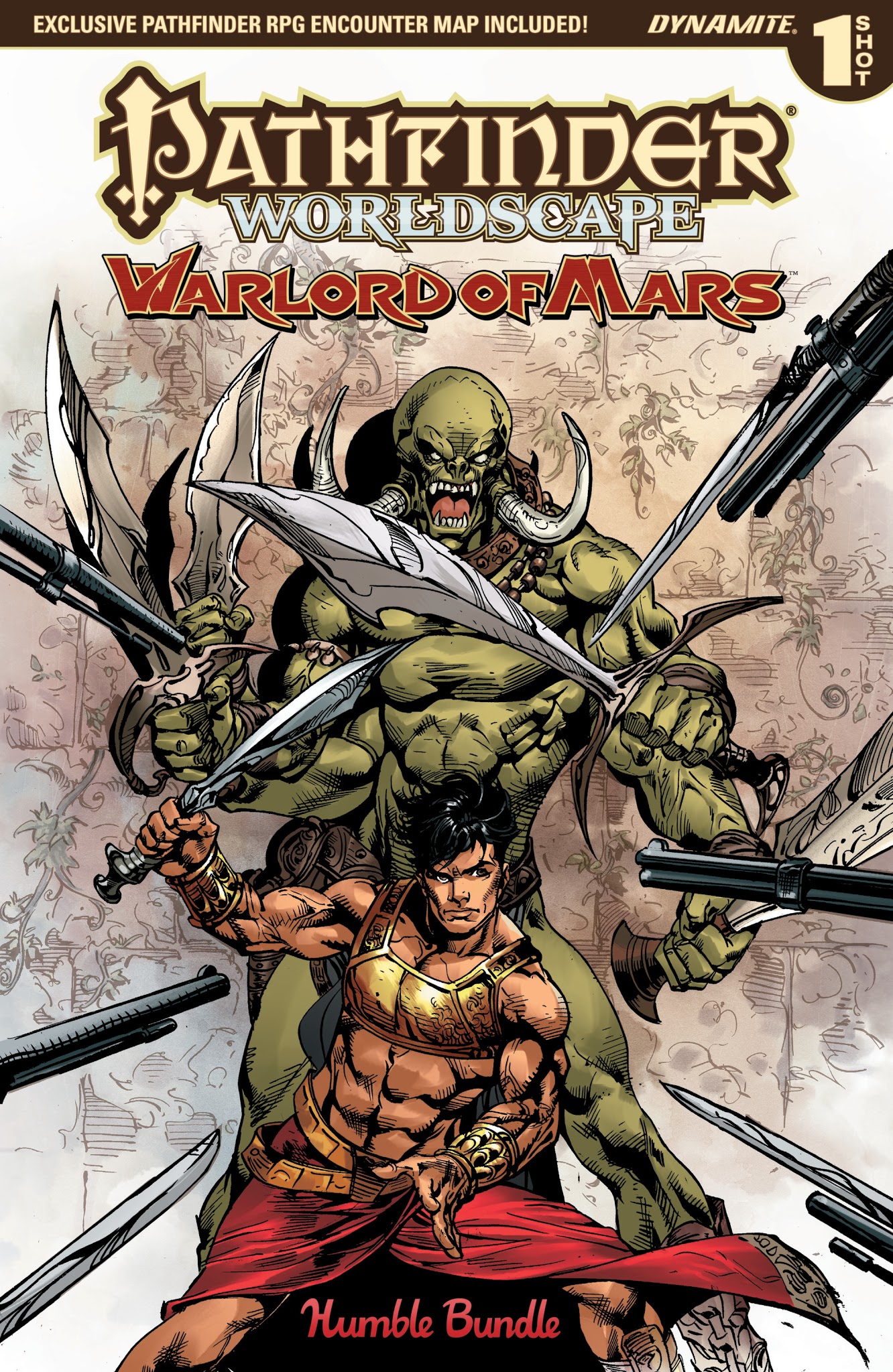 Read online Pathfinder: Worldscape (2017) comic -  Issue # Issue Warlord of Mars - 1