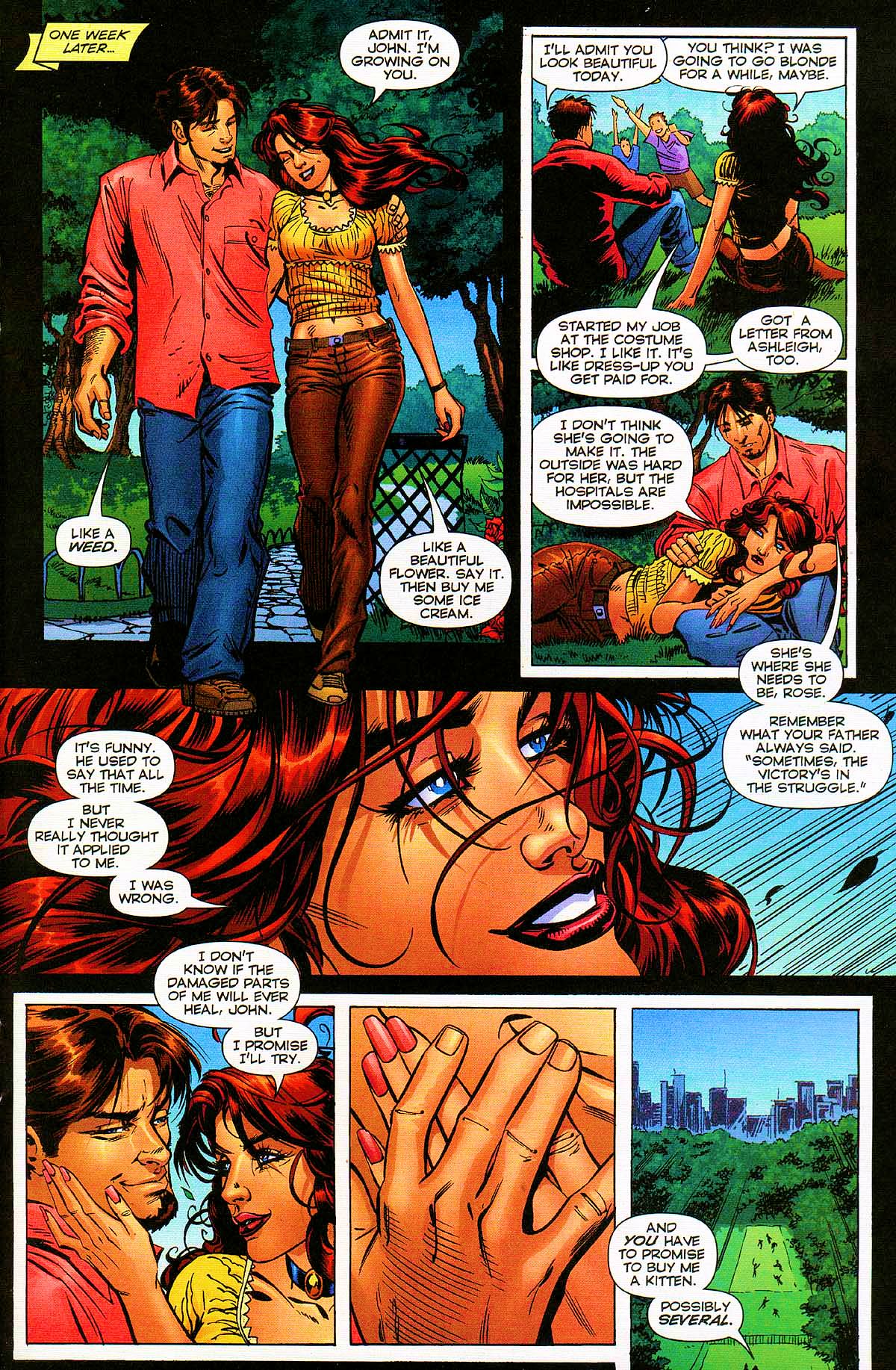 Read online Rose and Thorn comic -  Issue #6 - 22