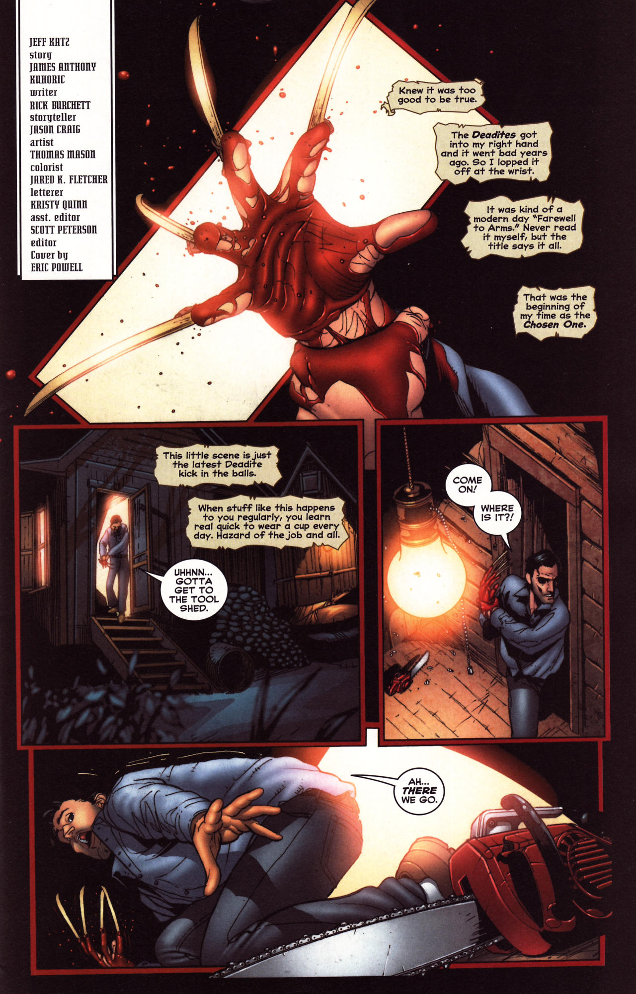 Read online Freddy Vs Jason Vs Ash comic -  Issue #4 - 2