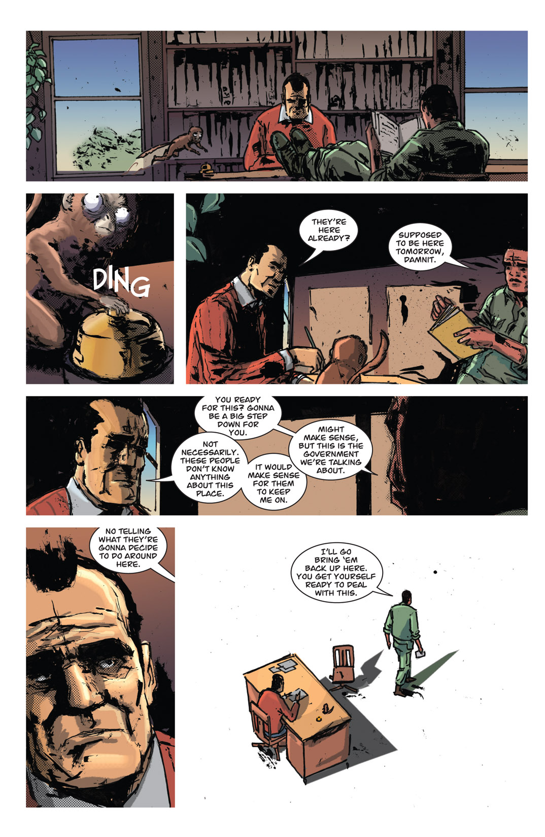 Read online Proof: Endangered comic -  Issue #1 - 22