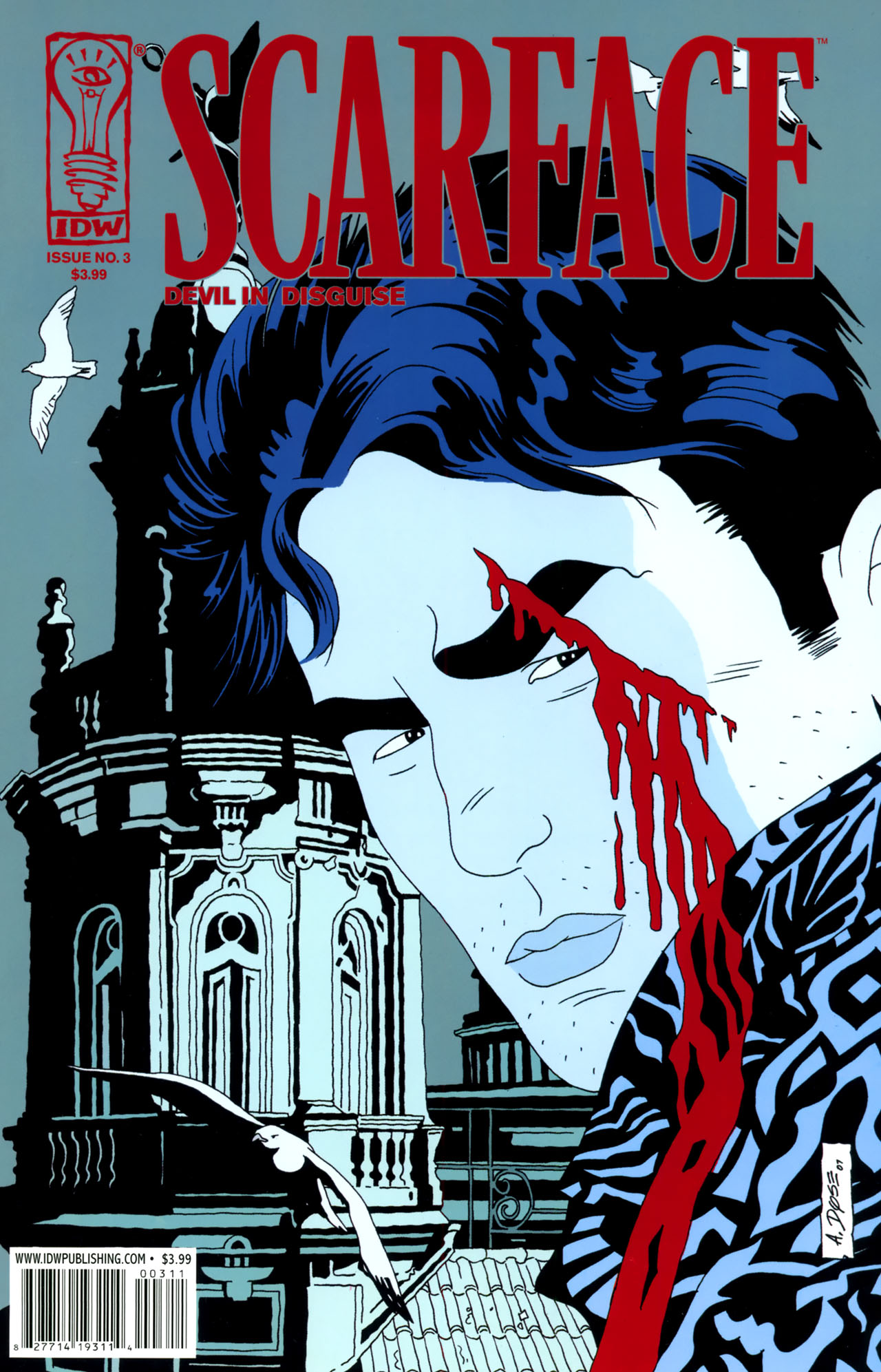 Read online Scarface: Devil in Disguise comic -  Issue #3 - 1