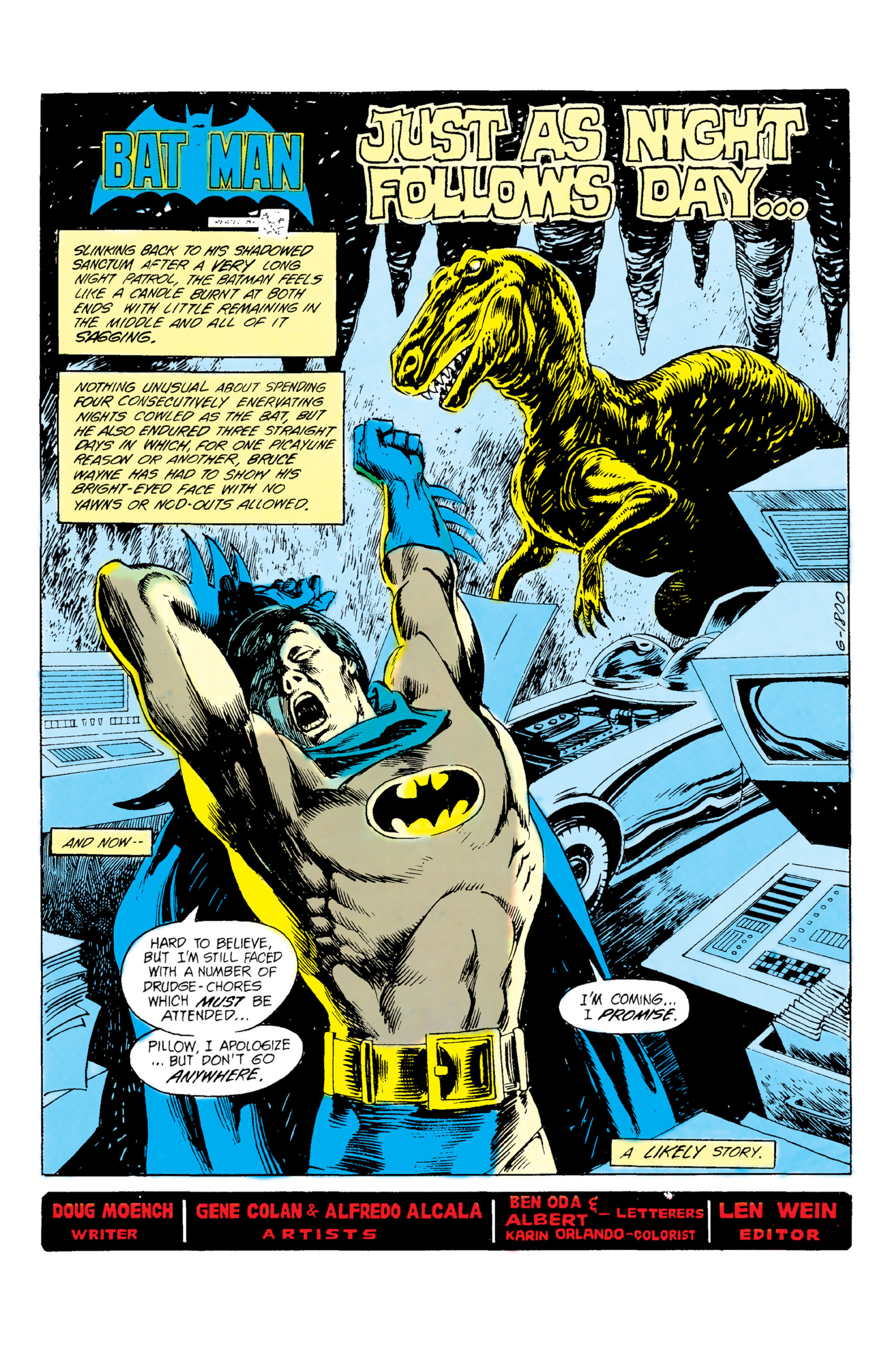 Read online Batman (1940) comic -  Issue #383 - 2