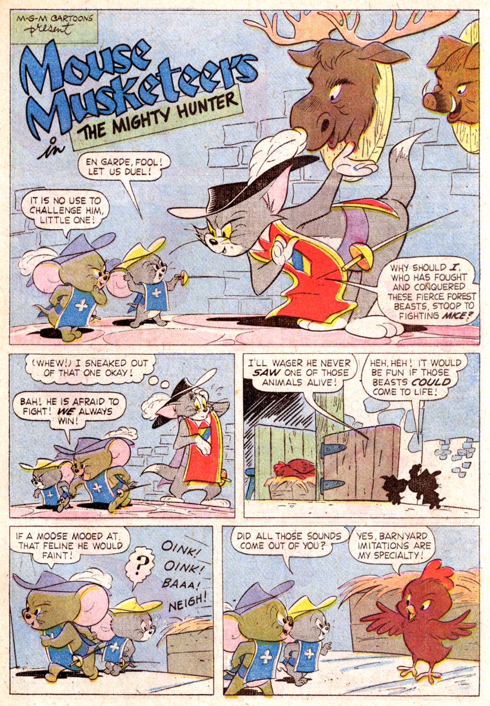 Read online M.G.M's The Mouse Musketeers comic -  Issue #17 - 29