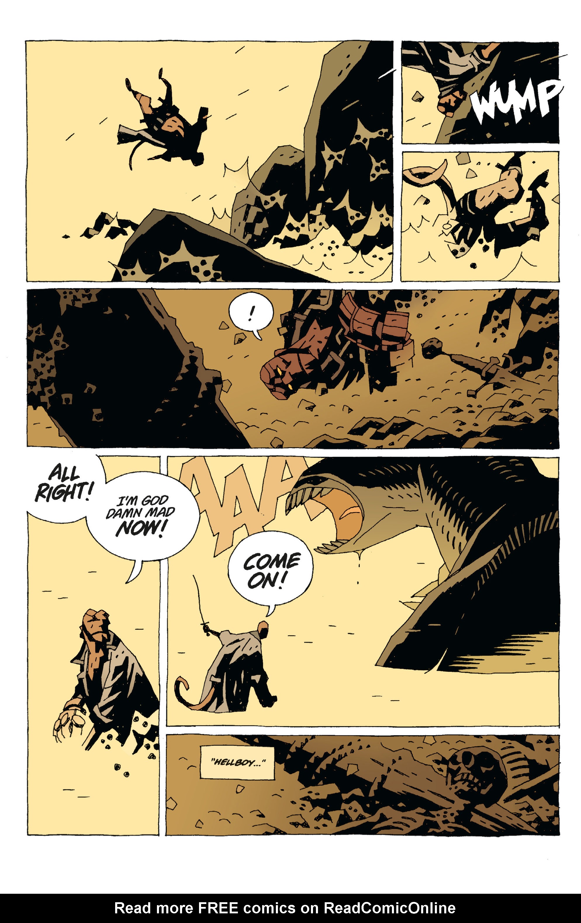 Read online Hellboy comic -  Issue #6 - 86