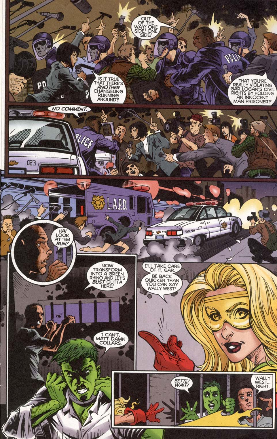 Read online Beast Boy comic -  Issue #3 - 10