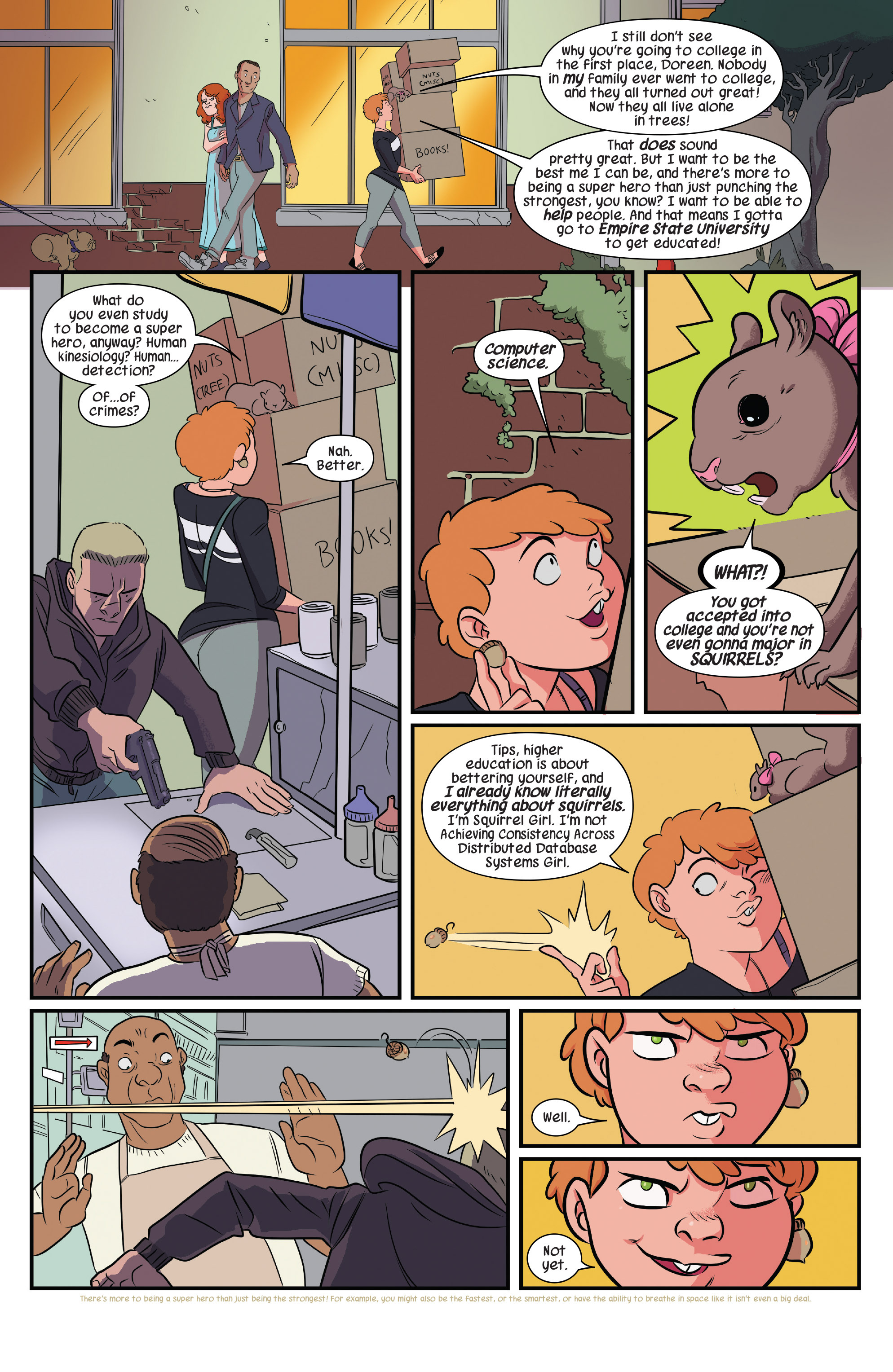 Read online The Unbeatable Squirrel Girl comic -  Issue #1 - 6