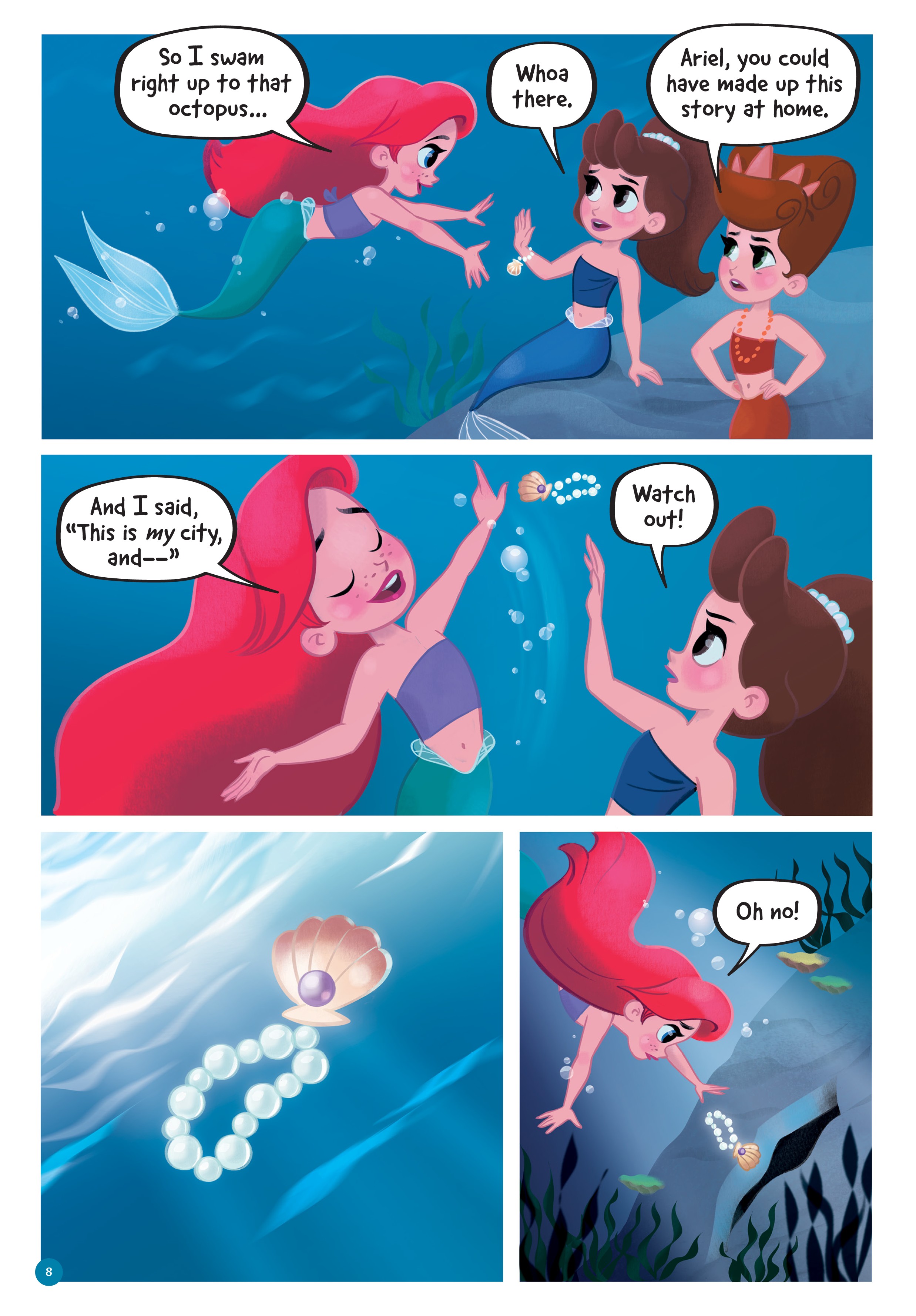 Read online Disney Princess: Ariel and the Sea Wolf comic -  Issue # Full - 7