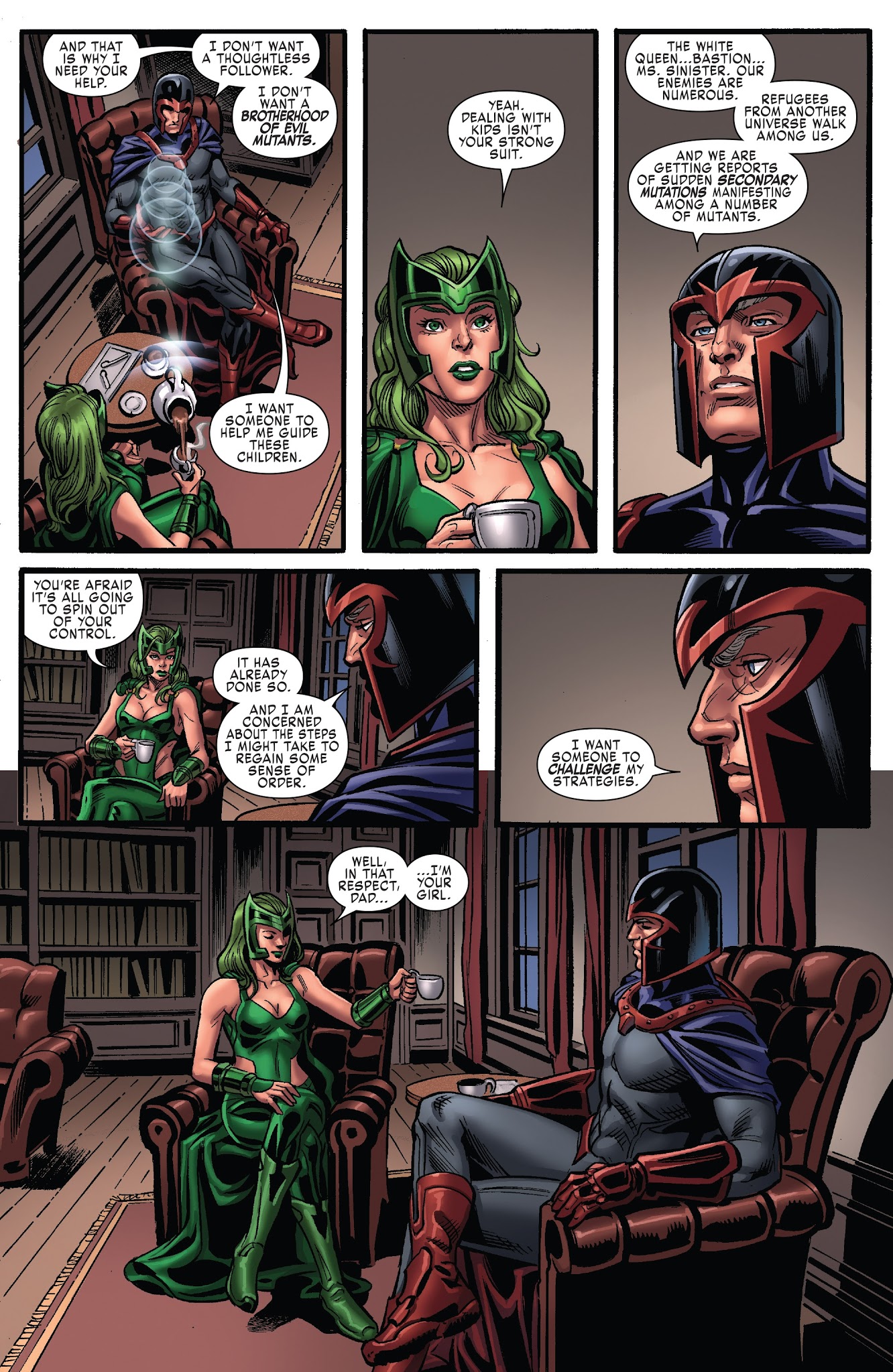 Read online X-Men: Blue comic -  Issue #10 - 10