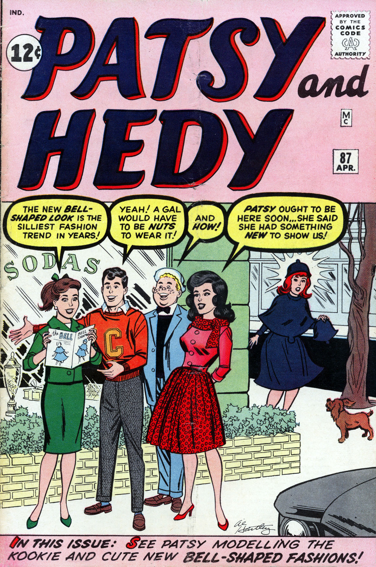 Read online Patsy and Hedy comic -  Issue #87 - 1
