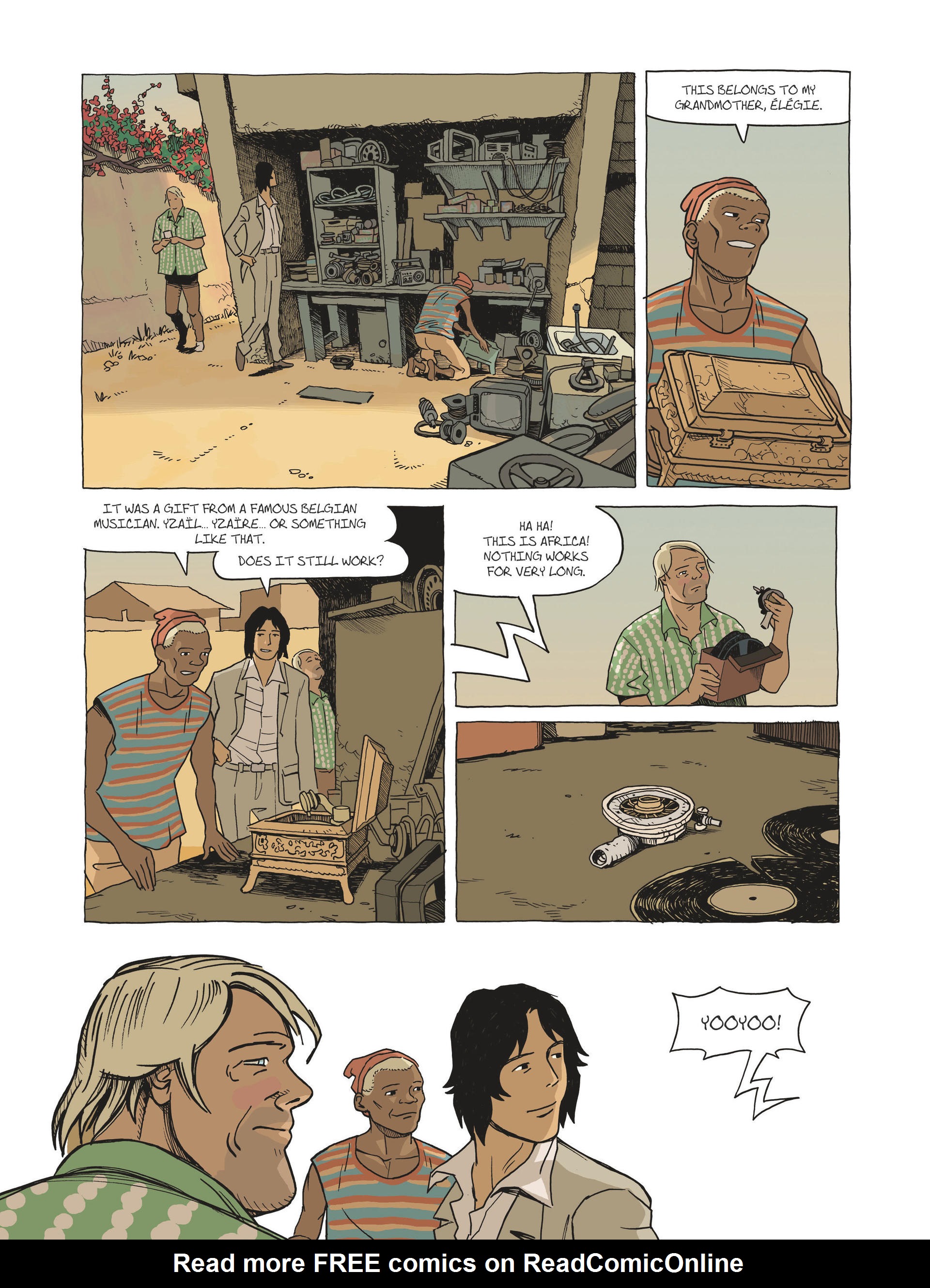 Read online Zidrou-Beuchot's African Trilogy comic -  Issue # TPB 3 - 16