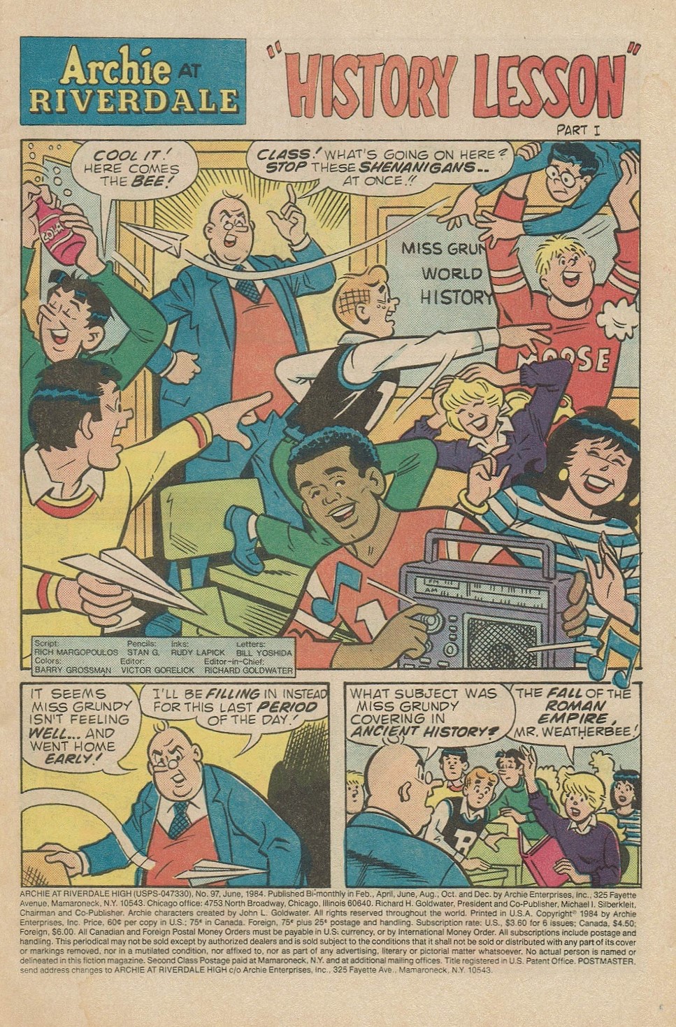 Read online Archie at Riverdale High (1972) comic -  Issue #97 - 3