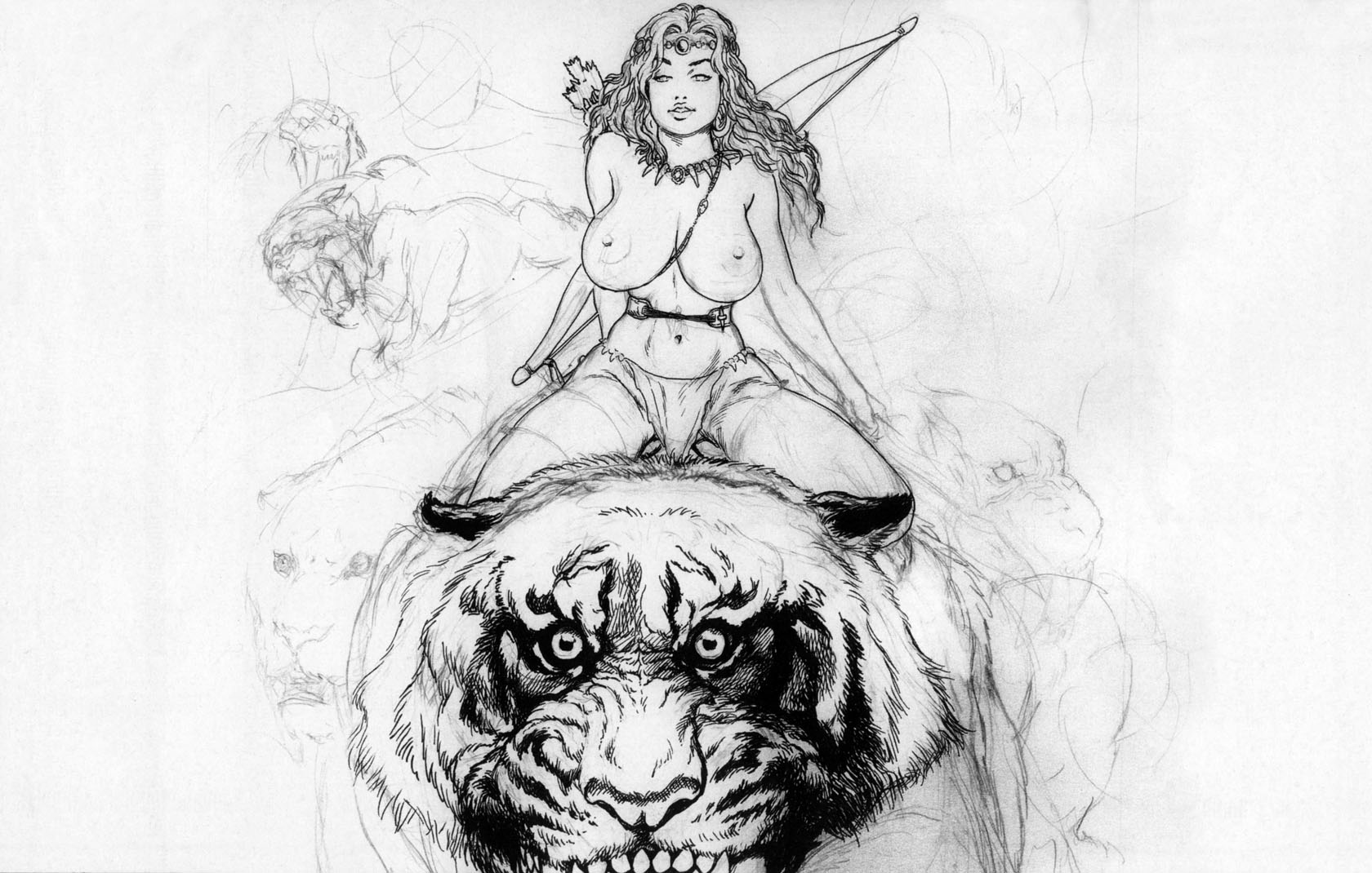 Read online Cavewoman: Prehistoric Pinups comic -  Issue #6 - 14