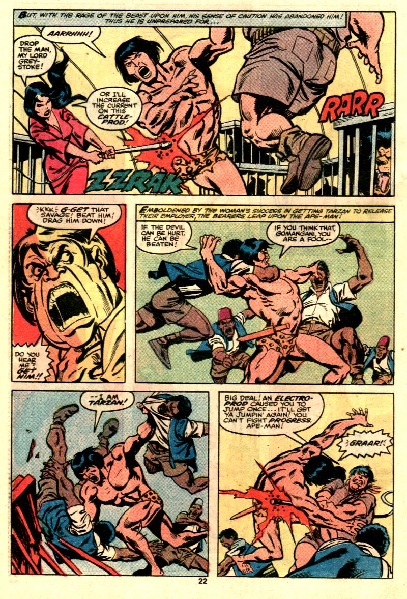Read online Tarzan (1977) comic -  Issue #25 - 13