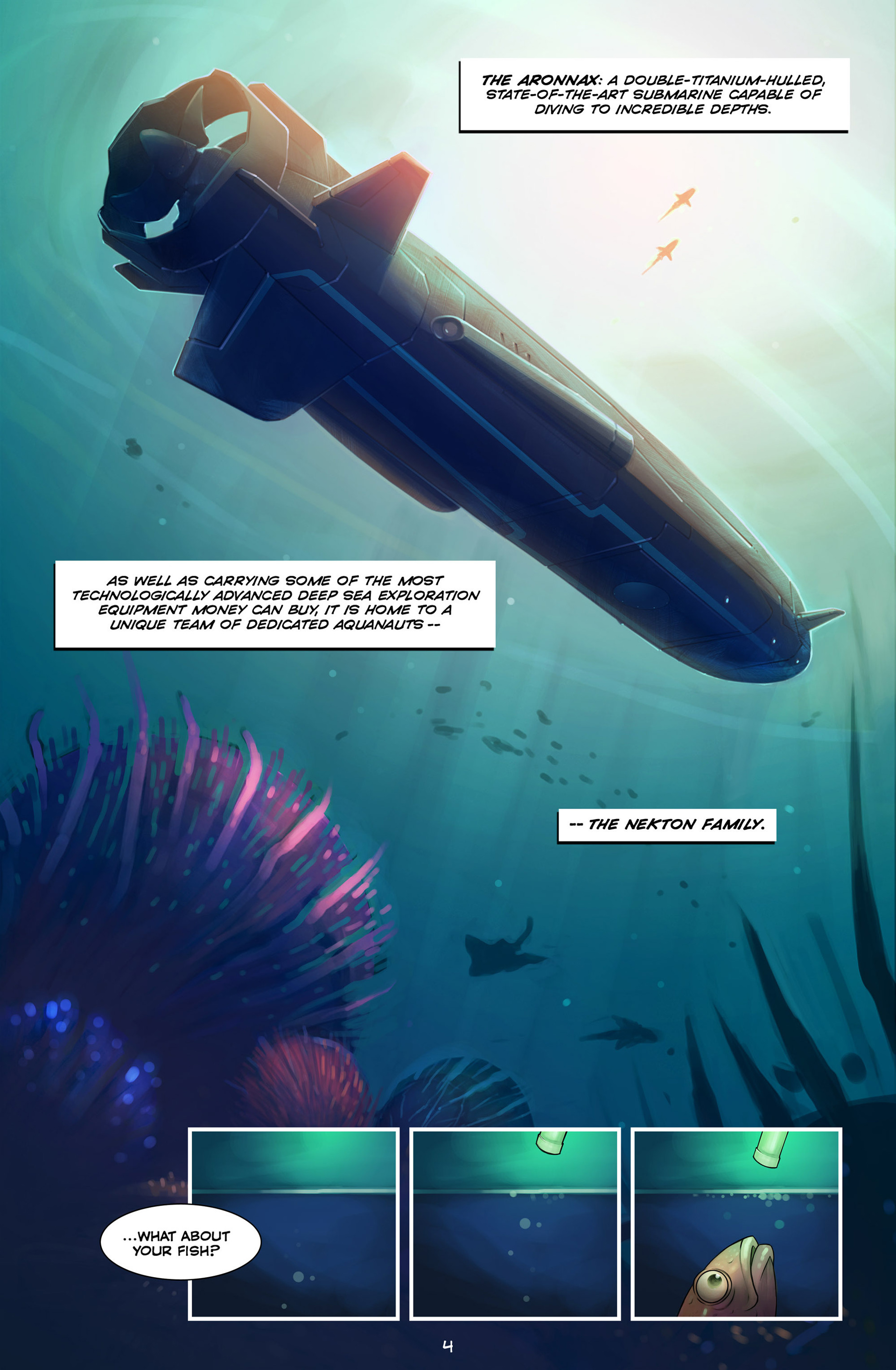 Read online The Deep: Here Be Dragons comic -  Issue #1 - 6