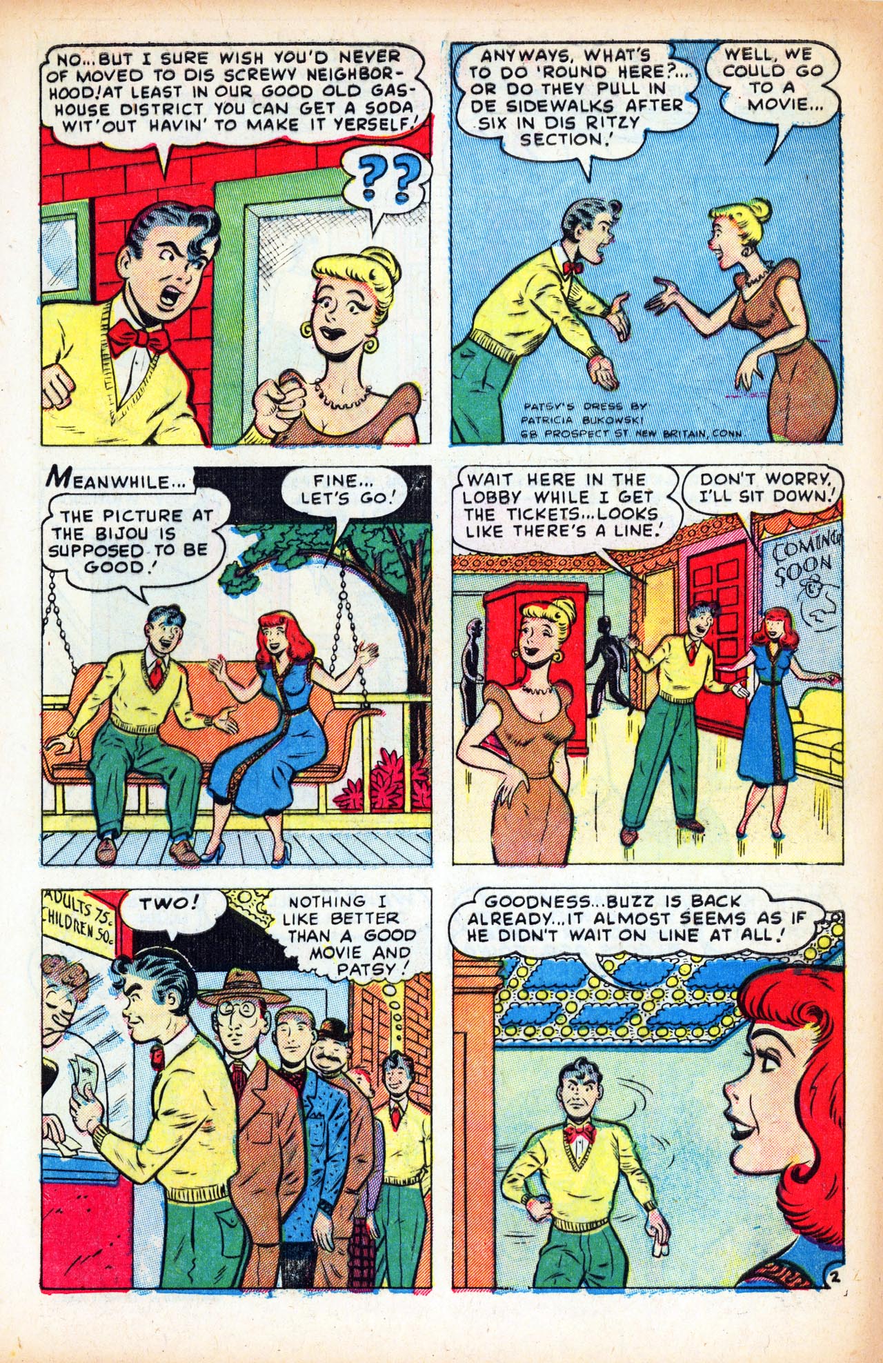 Read online Patsy Walker comic -  Issue #37 - 13