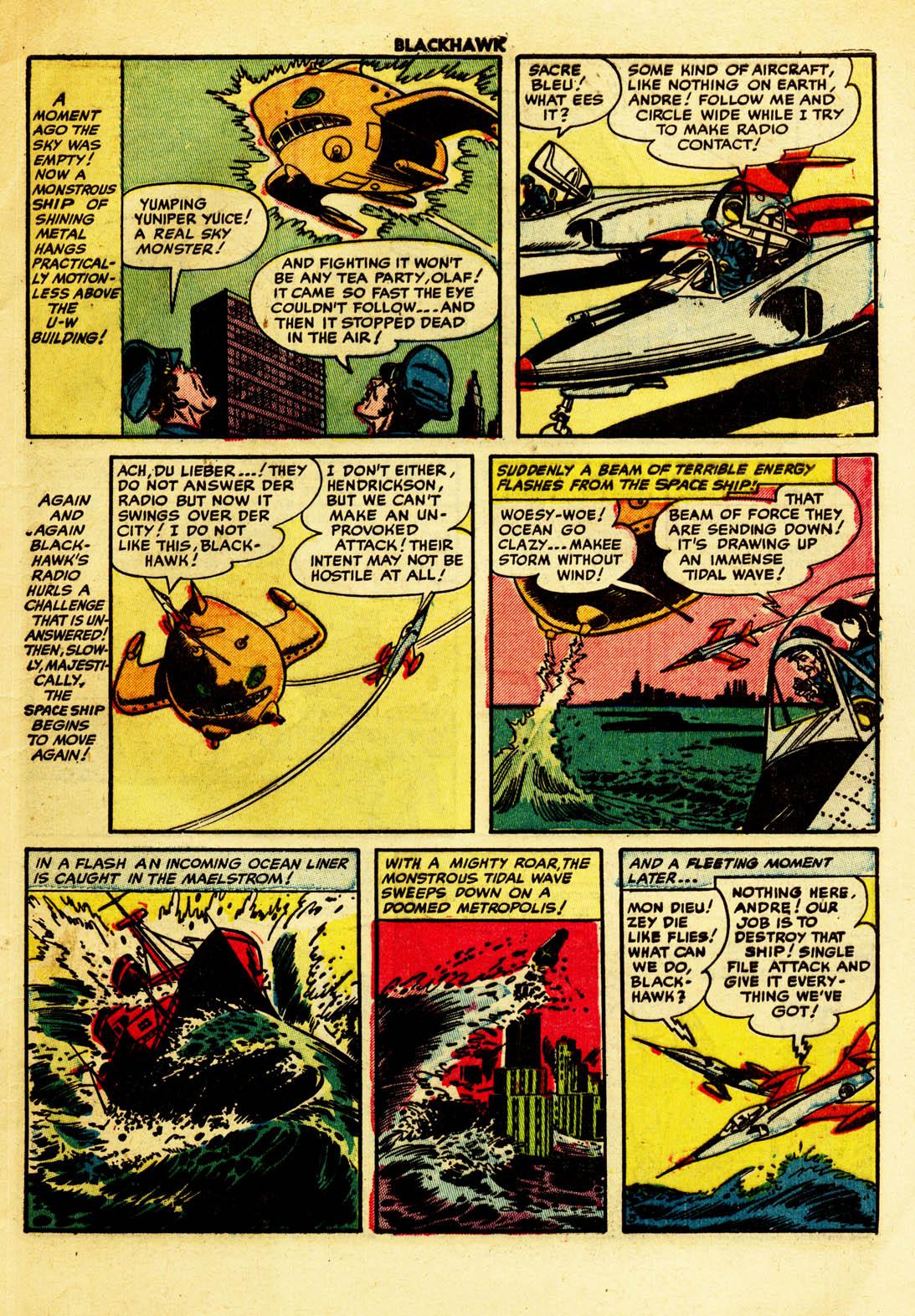 Read online Blackhawk (1957) comic -  Issue #63 - 5
