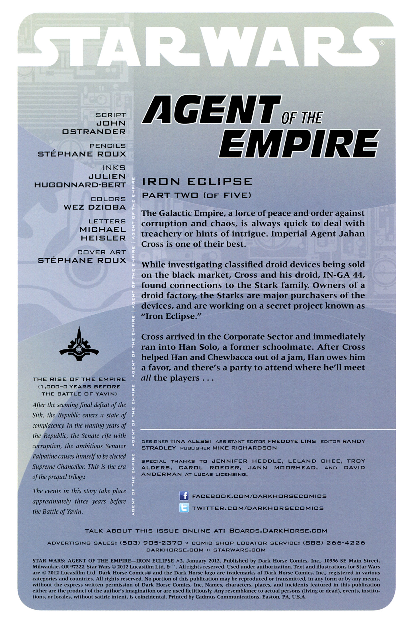 Read online Star Wars: Agent Of The Empire - Iron Eclipse comic -  Issue #2 - 3