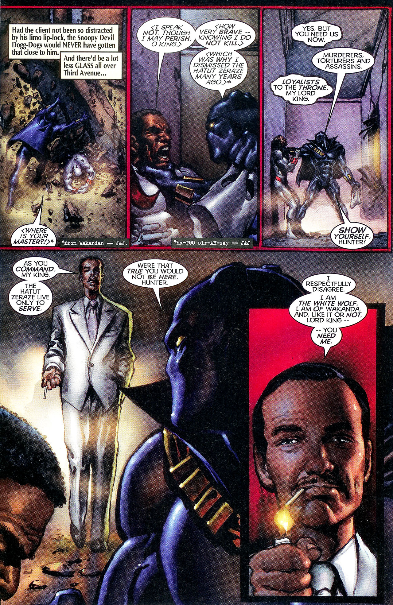 Read online Black Panther (1998) comic -  Issue #4 - 7